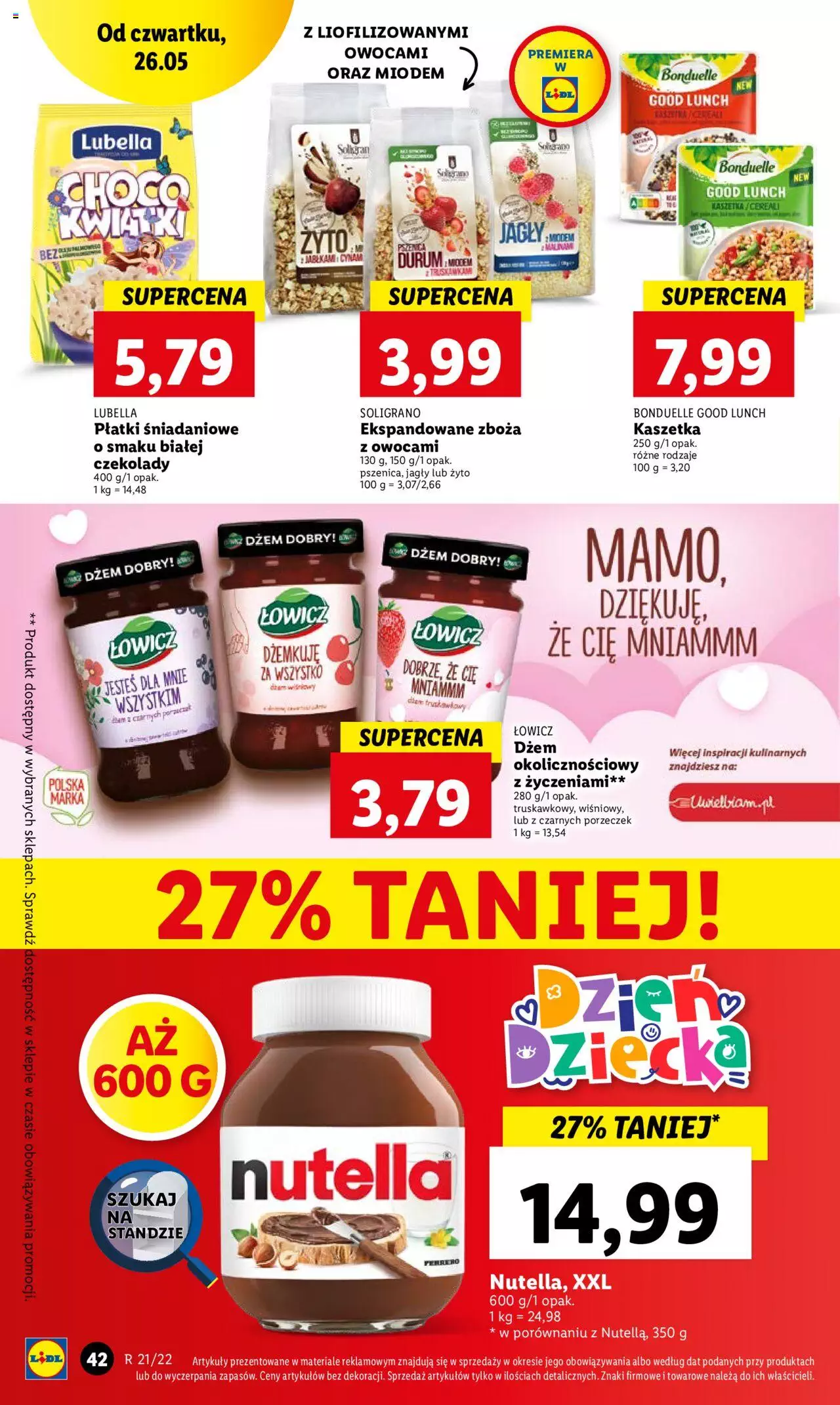 Lidl gazetka ważna od 26.05.2022 do 28.05.2022 strona 42