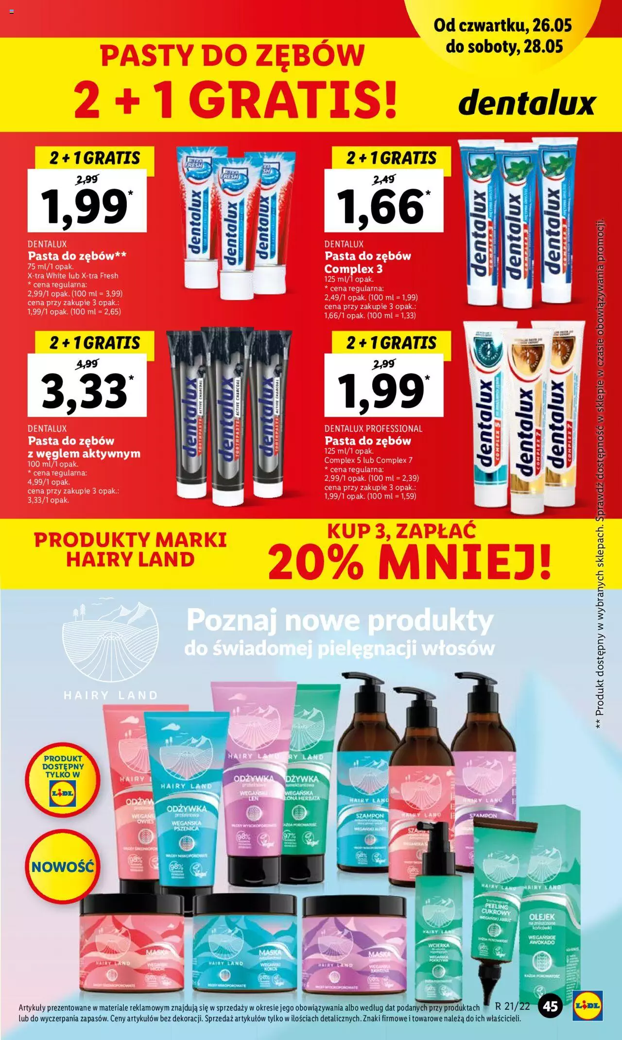 Lidl gazetka ważna od 26.05.2022 do 28.05.2022 strona 45