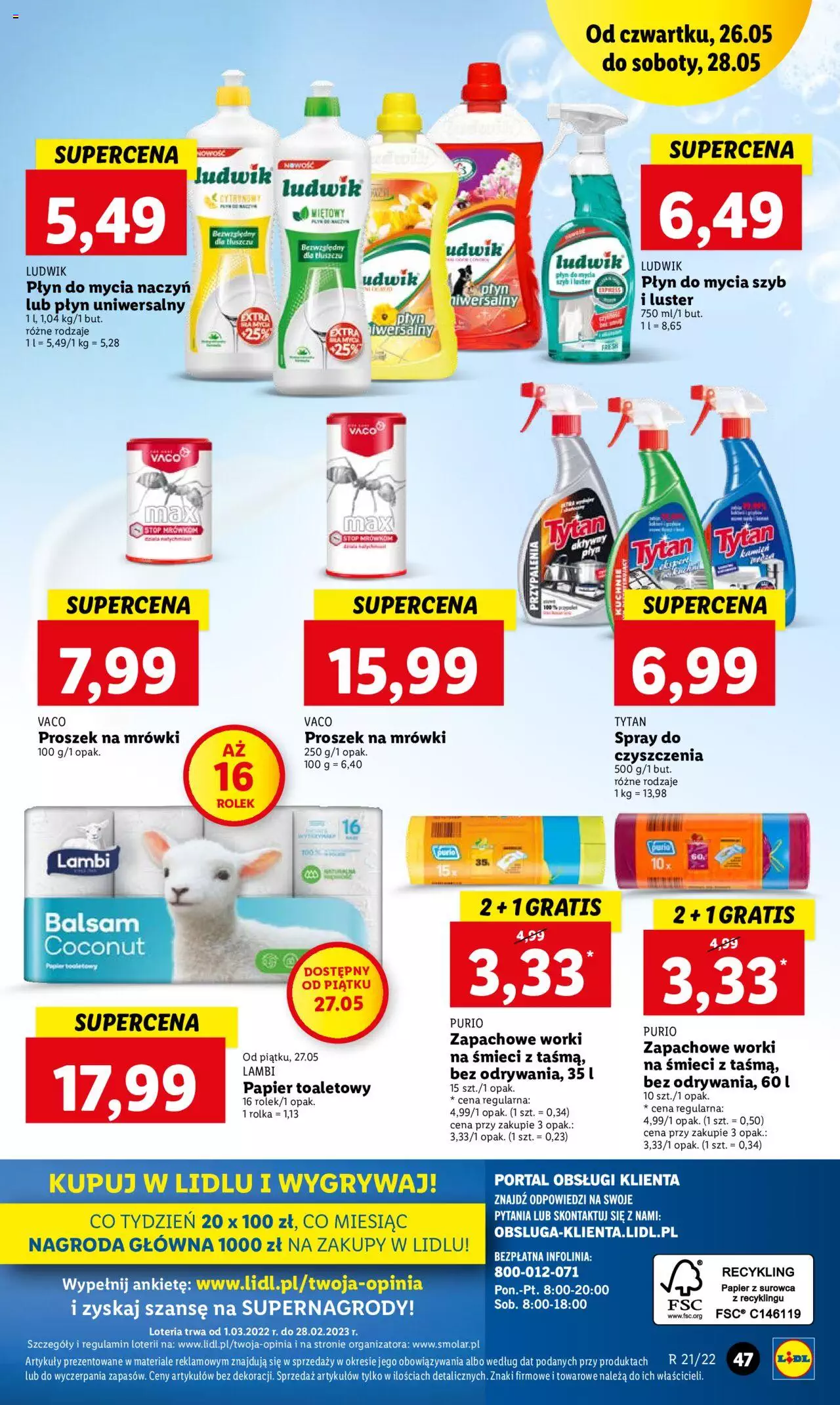 Lidl gazetka ważna od 26.05.2022 do 28.05.2022 strona 47