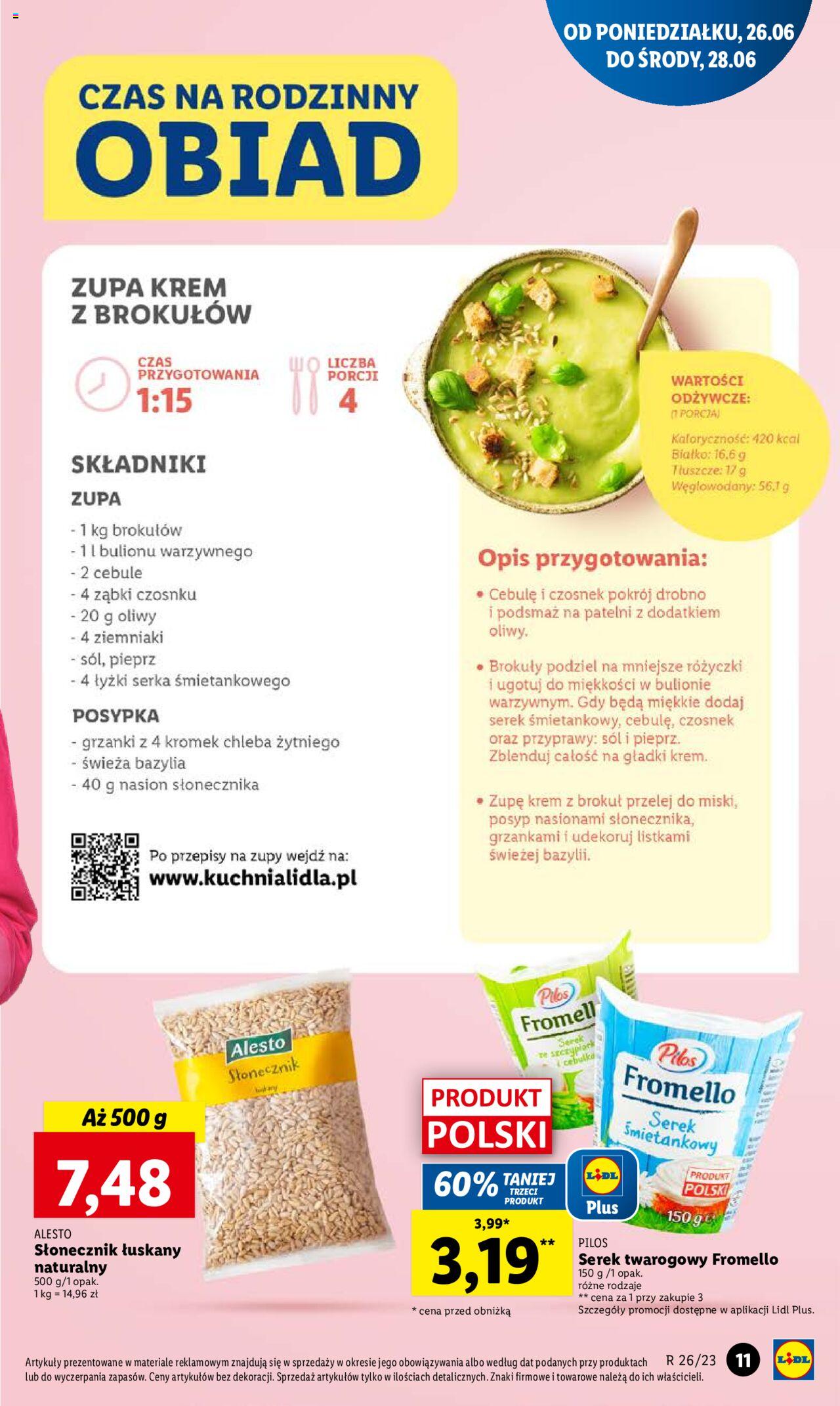 LIDL gazetka ważna od 26.06.2023 do 28.06.2023 strona 11