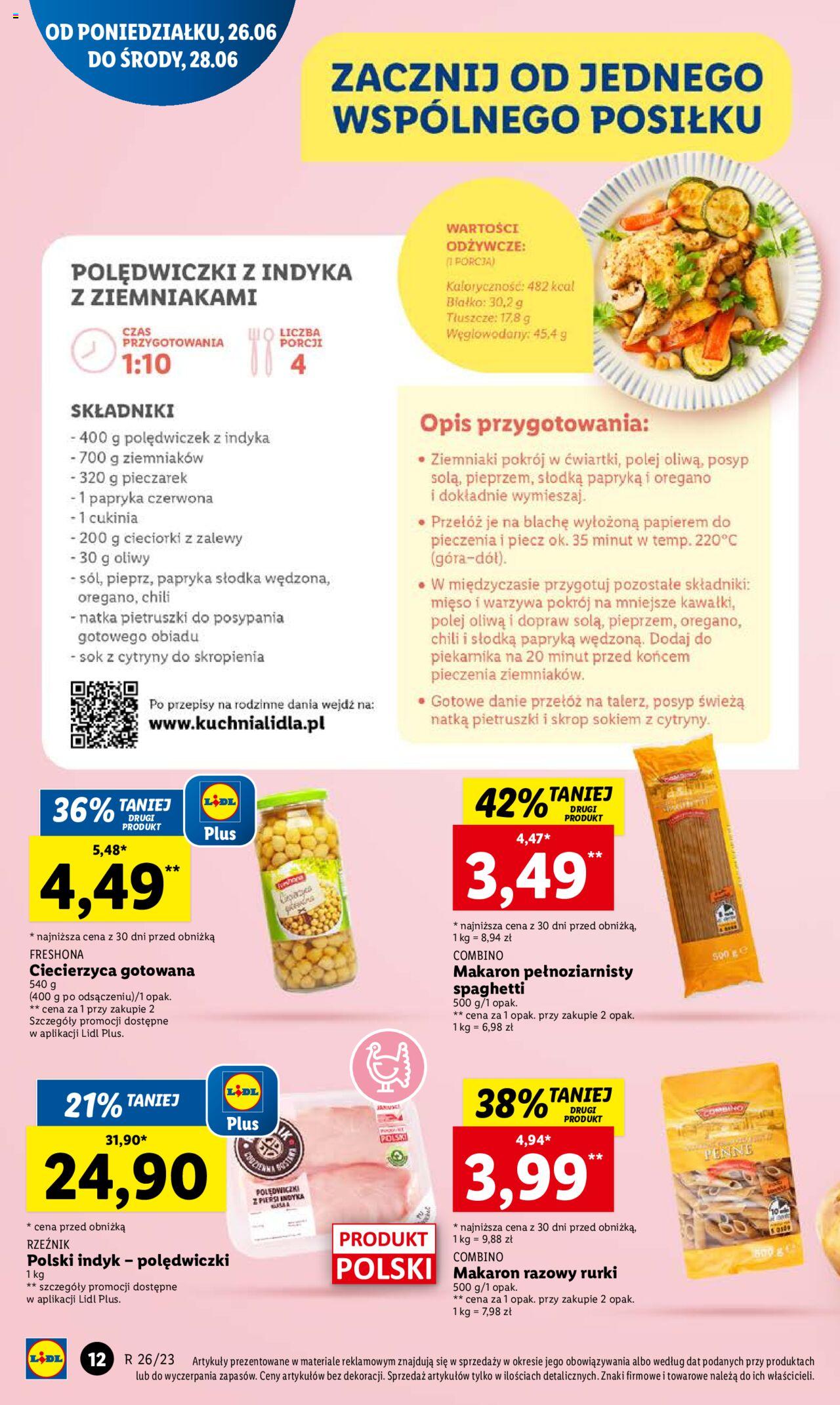 LIDL gazetka ważna od 26.06.2023 do 28.06.2023 strona 12