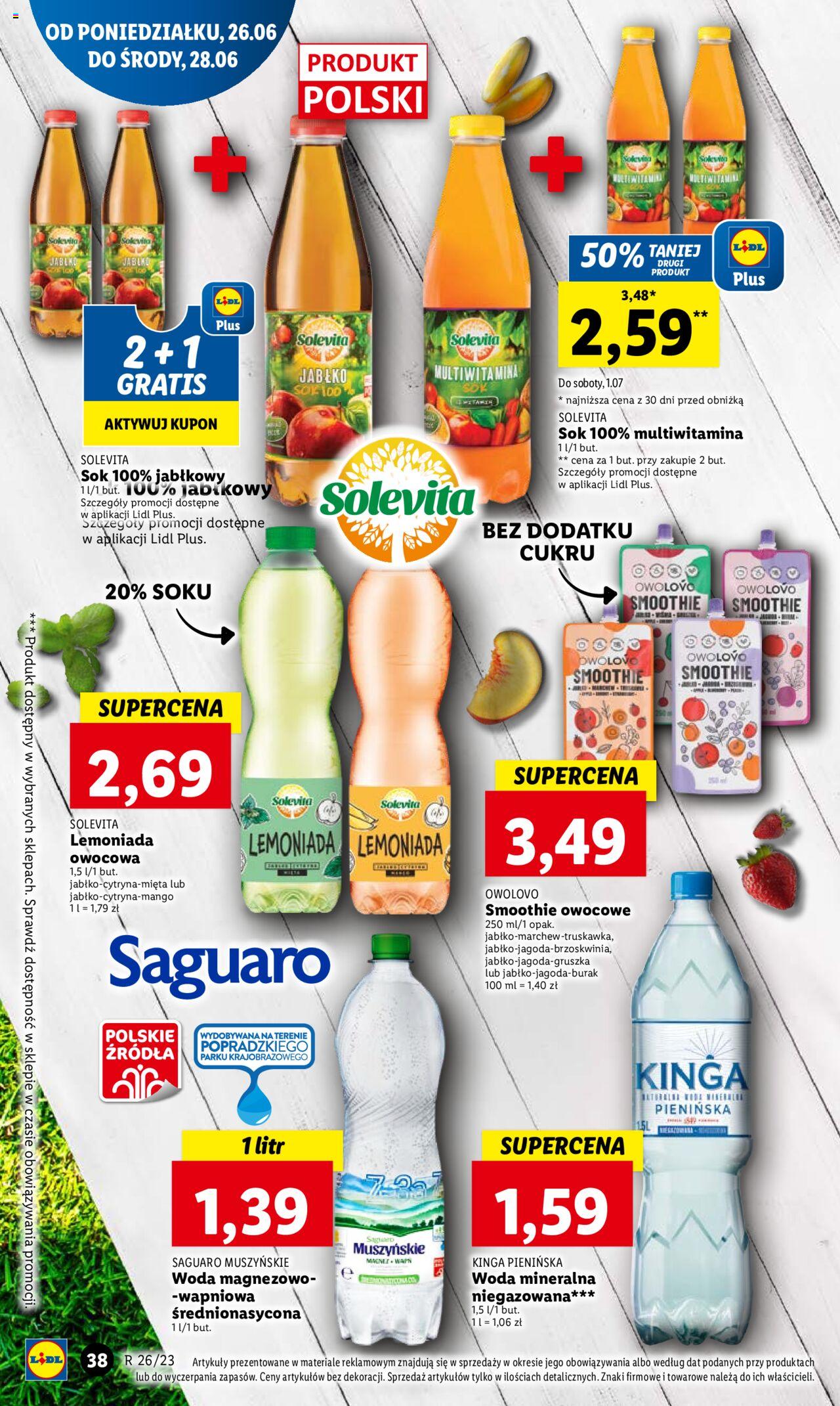 LIDL gazetka ważna od 26.06.2023 do 28.06.2023 strona 40