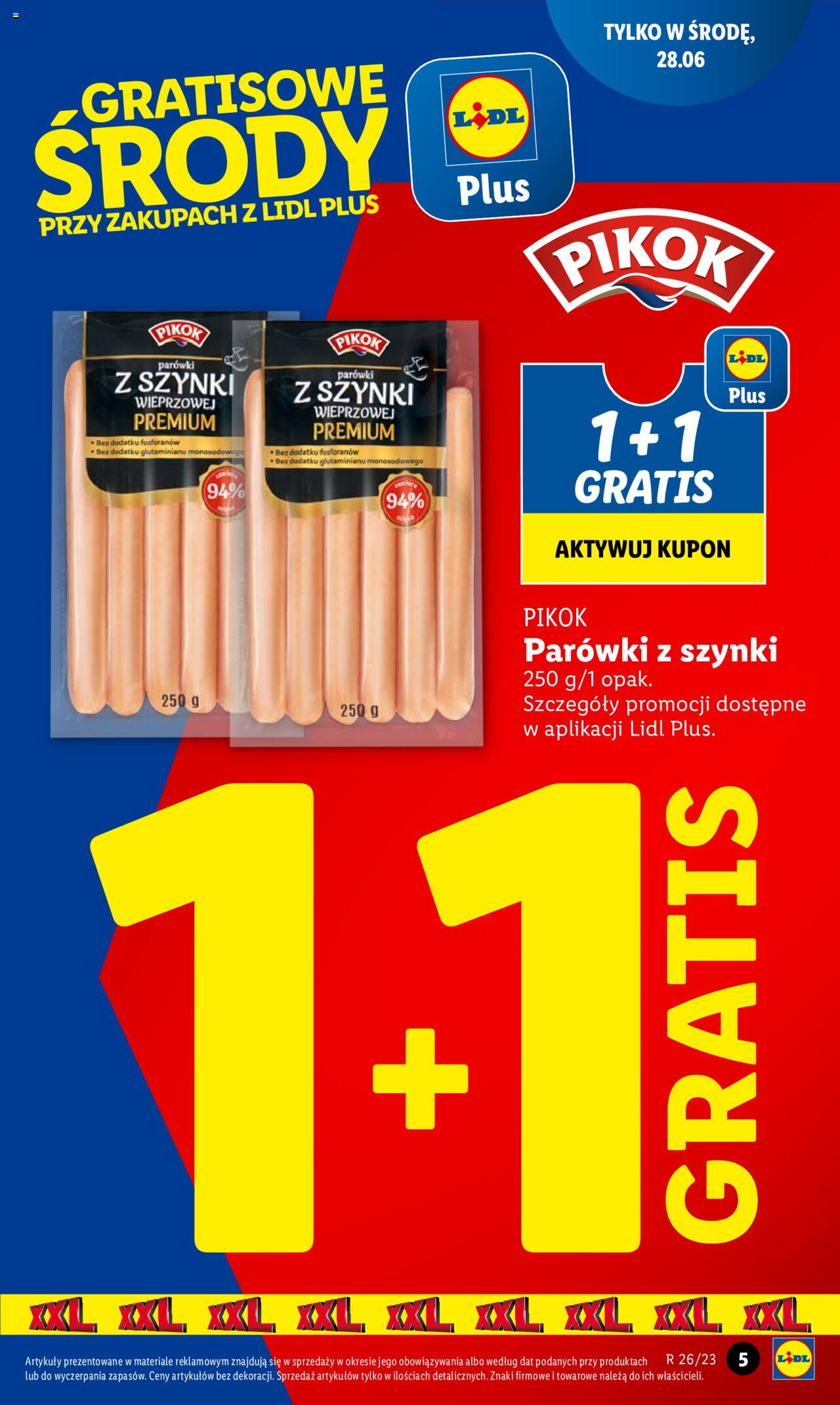 LIDL gazetka ważna od 26.06.2023 do 28.06.2023 strona 5