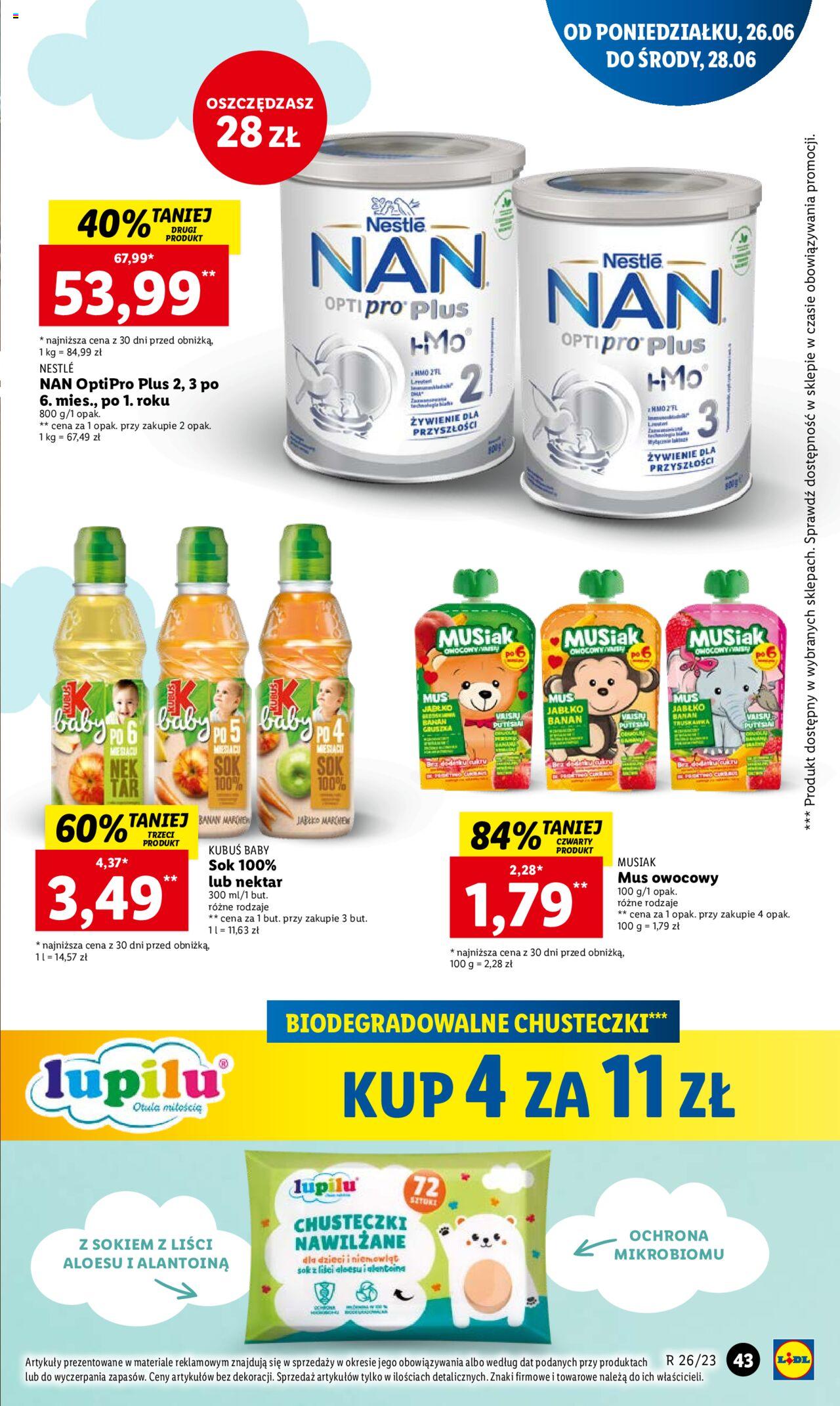 LIDL gazetka ważna od 26.06.2023 do 28.06.2023 strona 45
