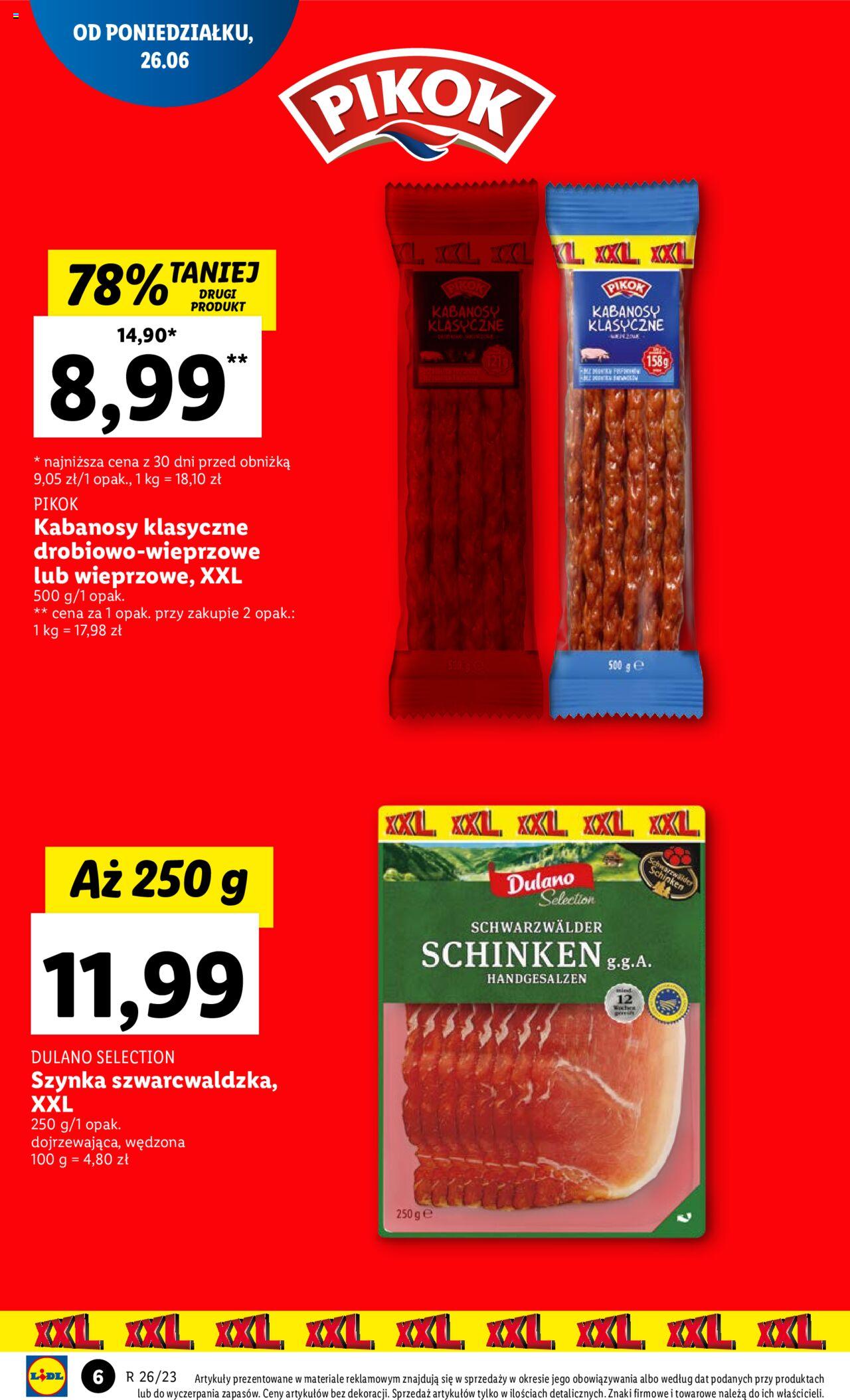 LIDL gazetka ważna od 26.06.2023 do 28.06.2023 strona 6
