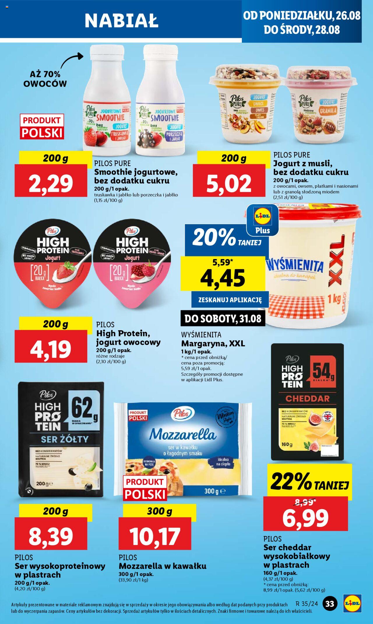 LIDL gazetka ważna od 26.08.2024 do 28.08.2024 strona 33