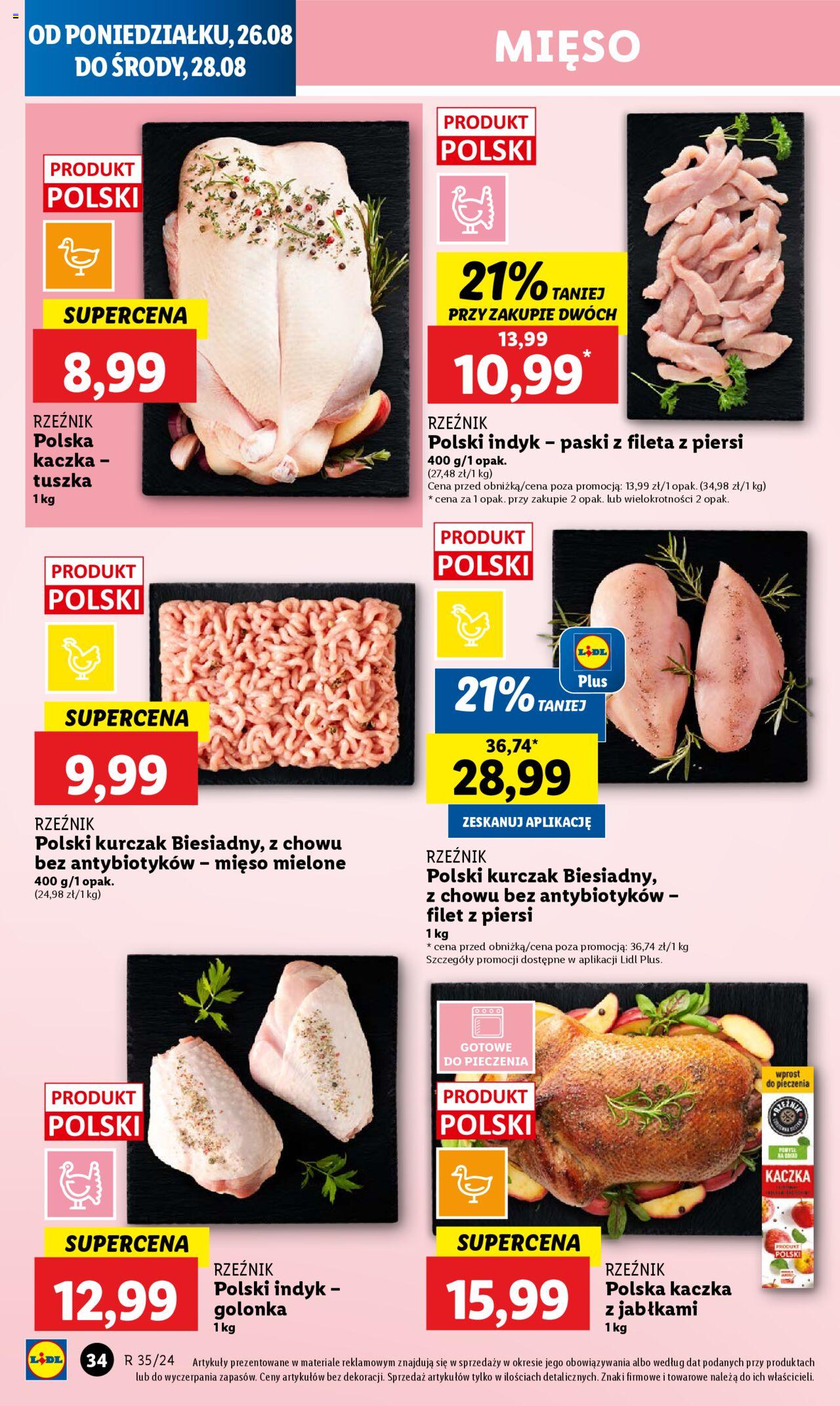 LIDL gazetka ważna od 26.08.2024 do 28.08.2024 strona 34