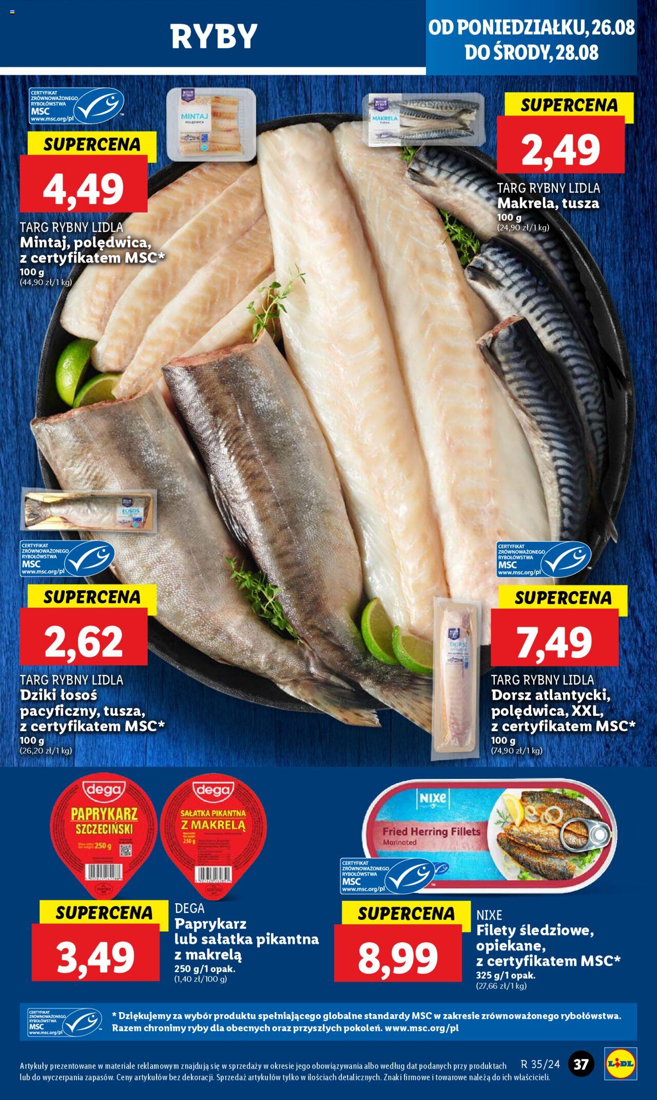 LIDL gazetka ważna od 26.08.2024 do 28.08.2024 strona 37