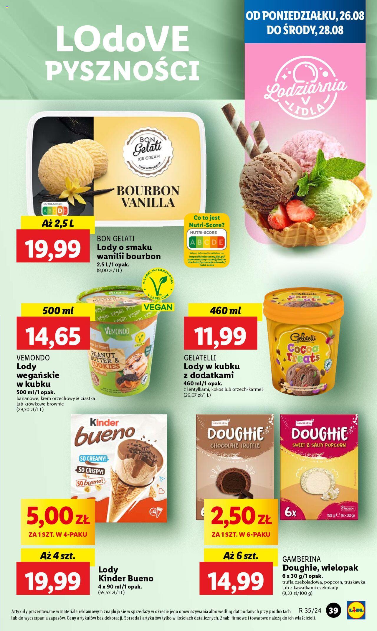 LIDL gazetka ważna od 26.08.2024 do 28.08.2024 strona 39