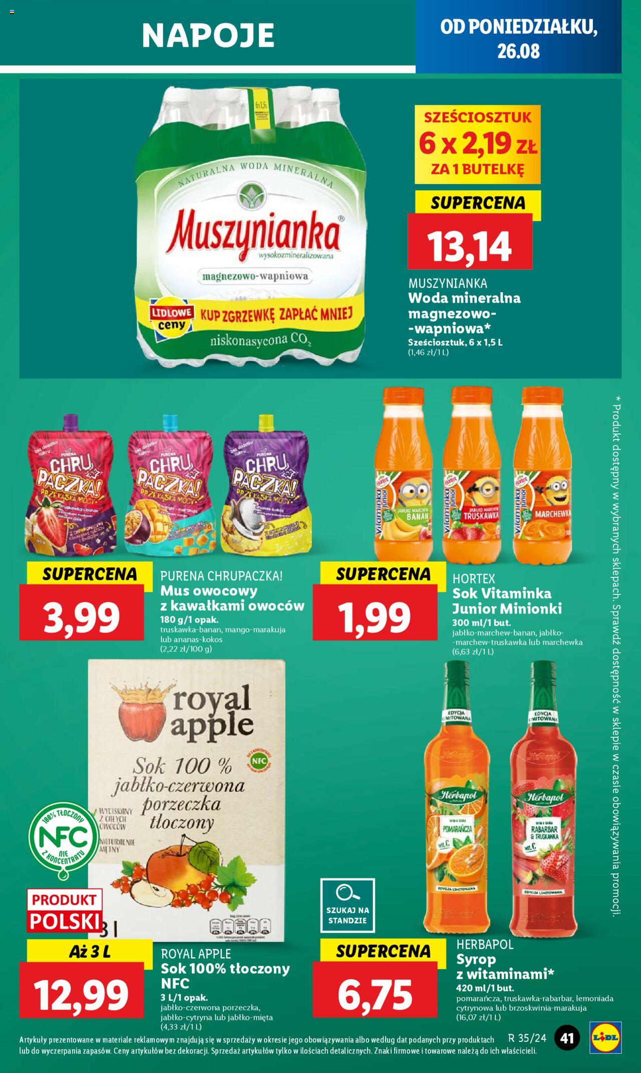 LIDL gazetka ważna od 26.08.2024 do 28.08.2024 strona 41