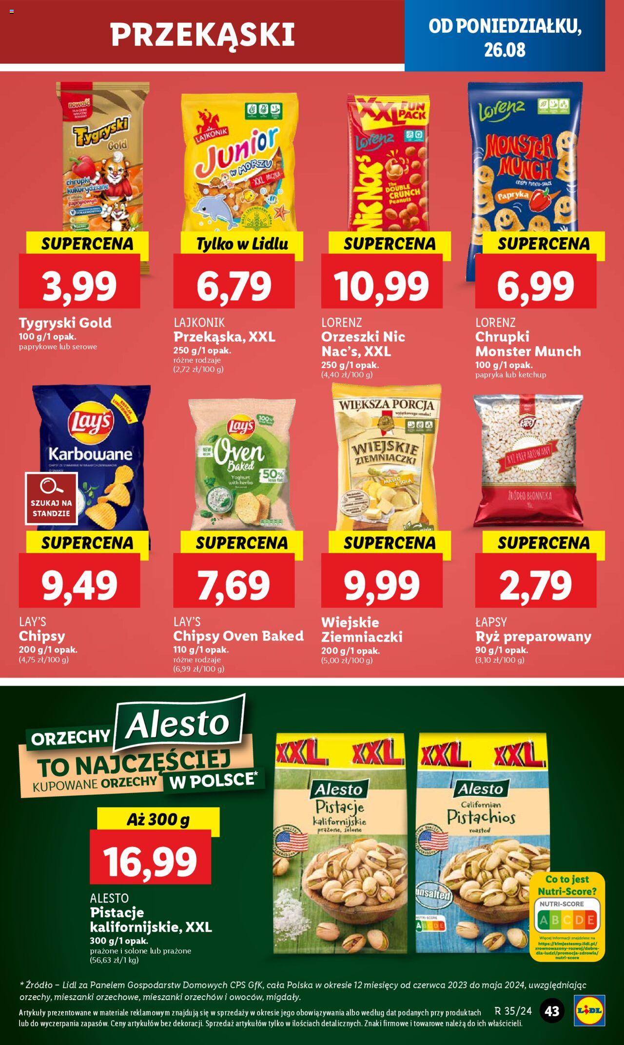 LIDL gazetka ważna od 26.08.2024 do 28.08.2024 strona 43