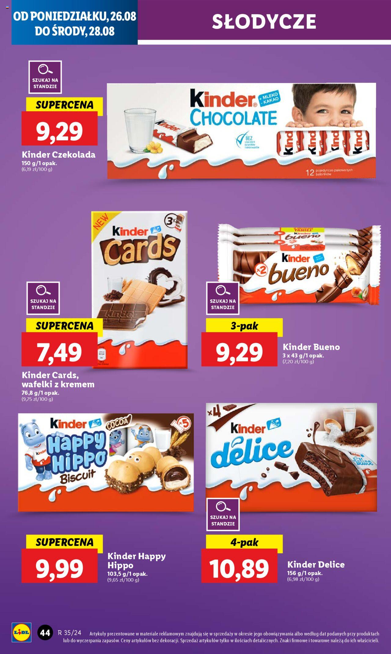 LIDL gazetka ważna od 26.08.2024 do 28.08.2024 strona 44