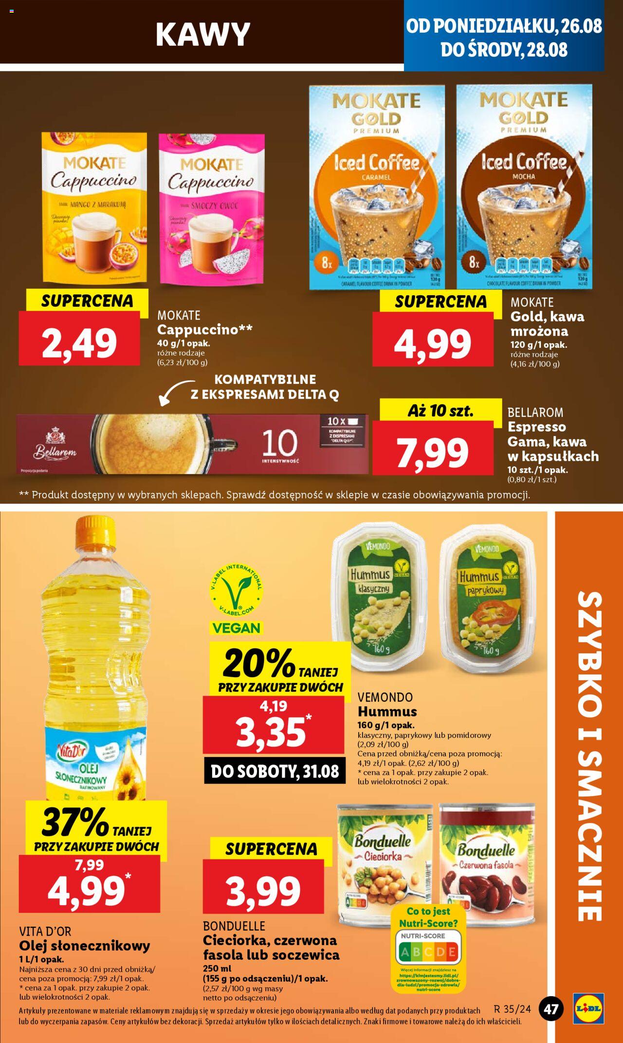 LIDL gazetka ważna od 26.08.2024 do 28.08.2024 strona 47