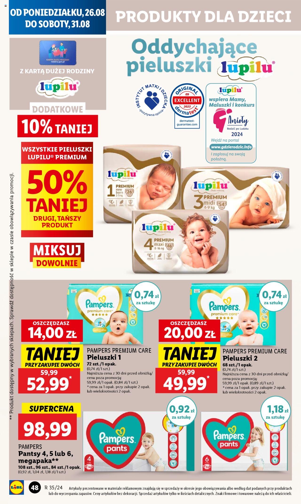 LIDL gazetka ważna od 26.08.2024 do 28.08.2024 strona 48