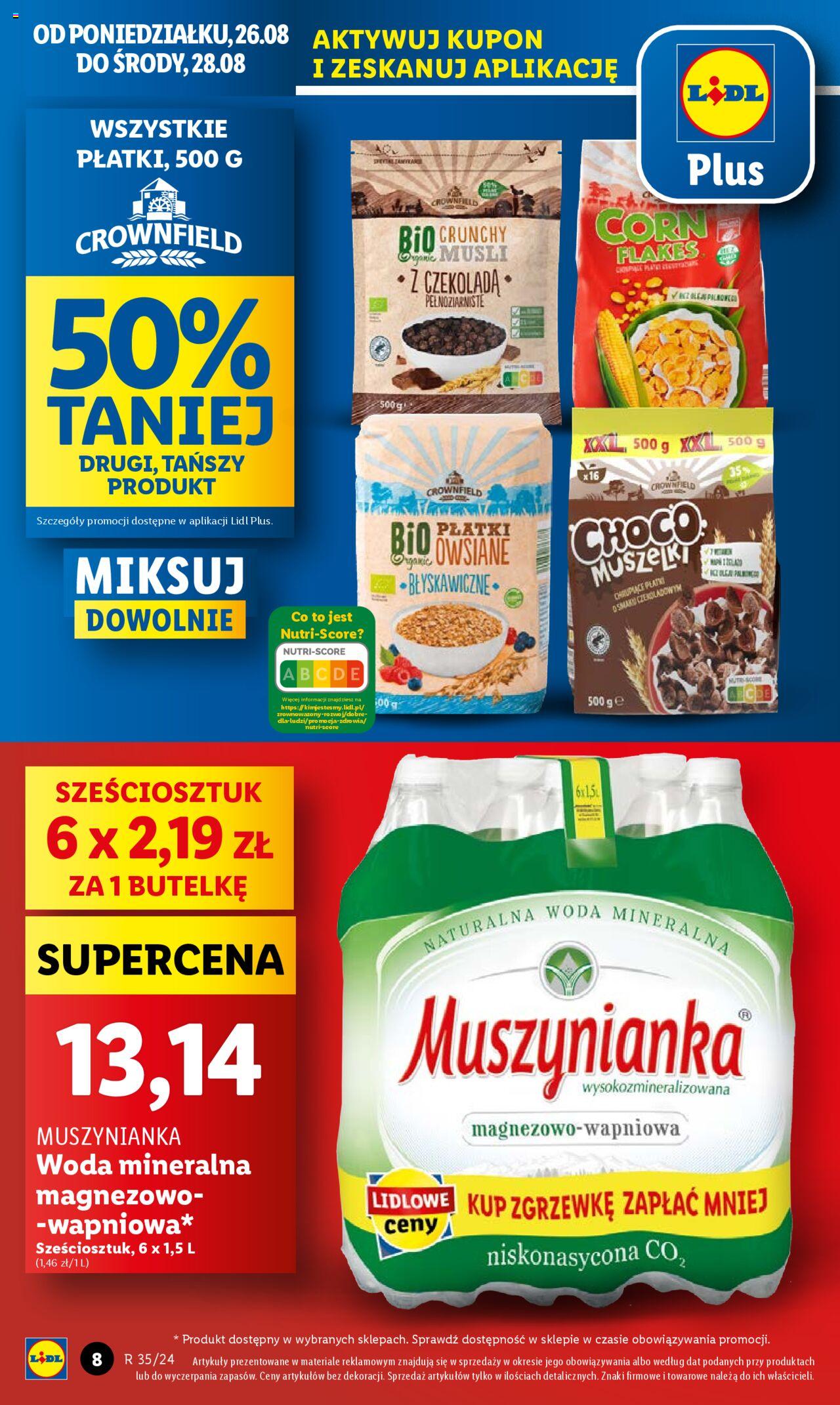 LIDL gazetka ważna od 26.08.2024 do 28.08.2024 strona 8