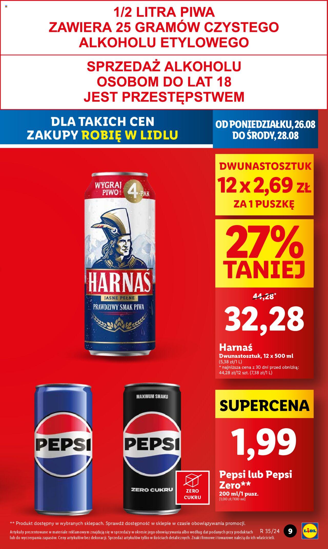 LIDL gazetka ważna od 26.08.2024 do 28.08.2024 strona 9
