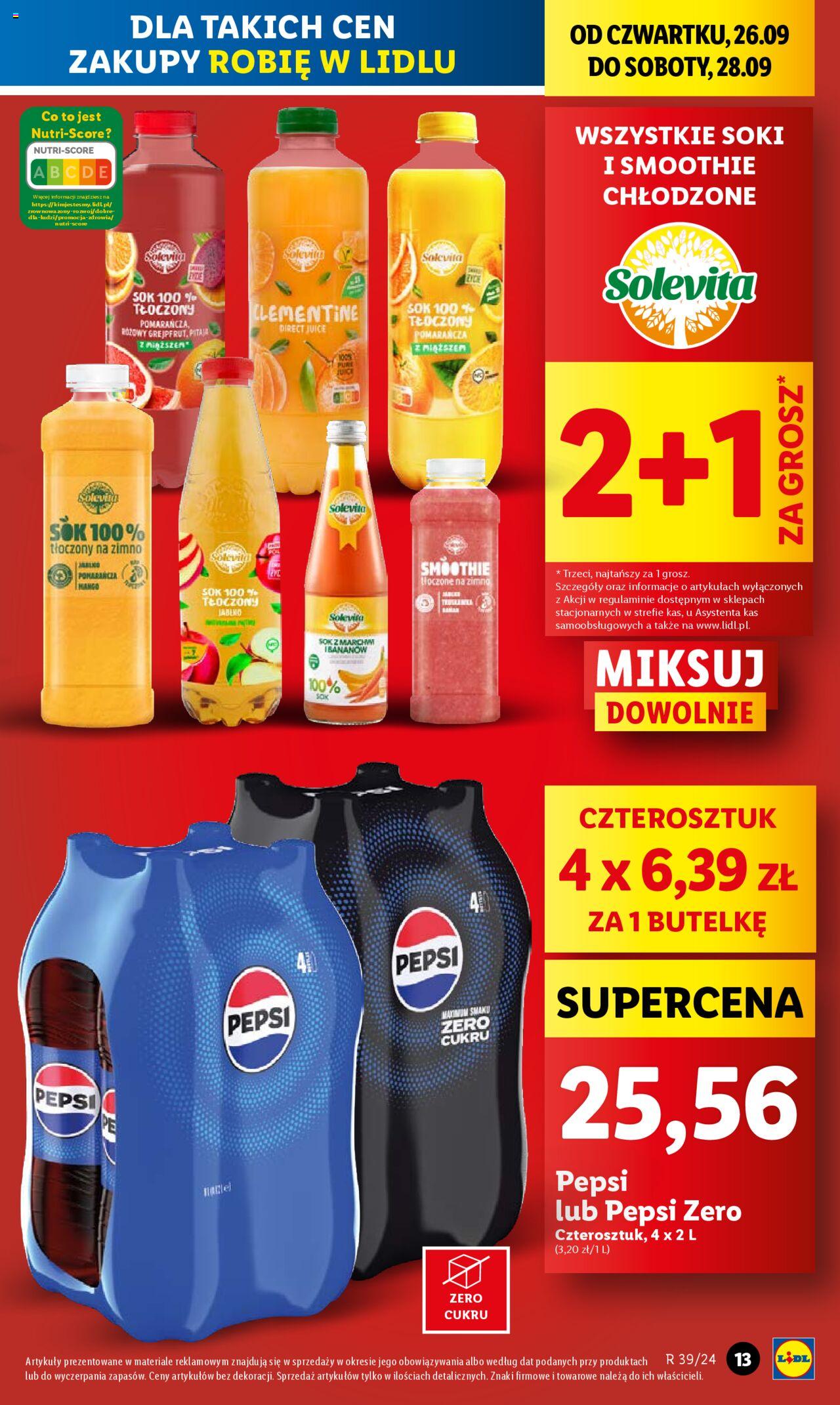 LIDL gazetka ważna od 26.09.2024 do 28.09.2024 strona 14