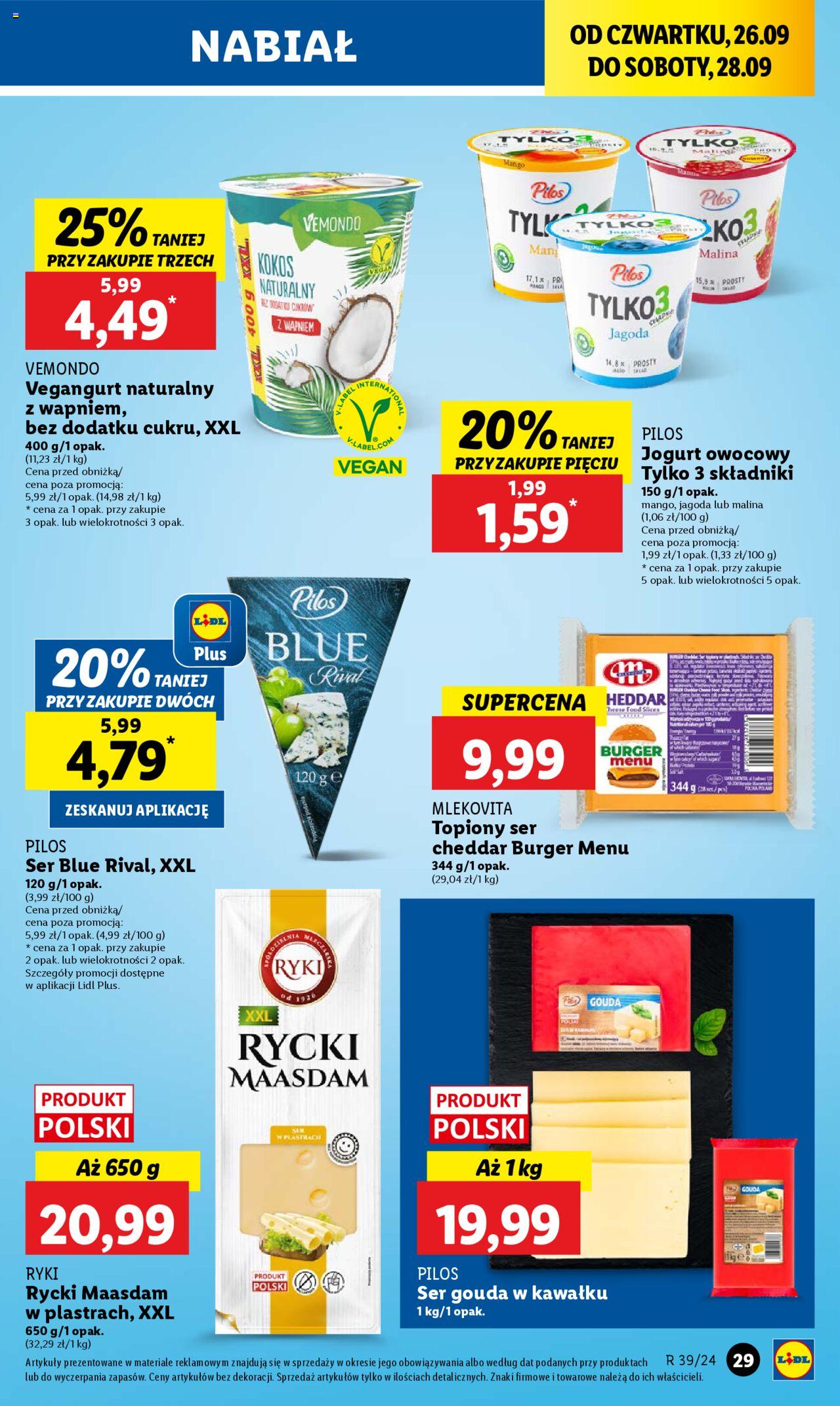 LIDL gazetka ważna od 26.09.2024 do 28.09.2024 strona 34