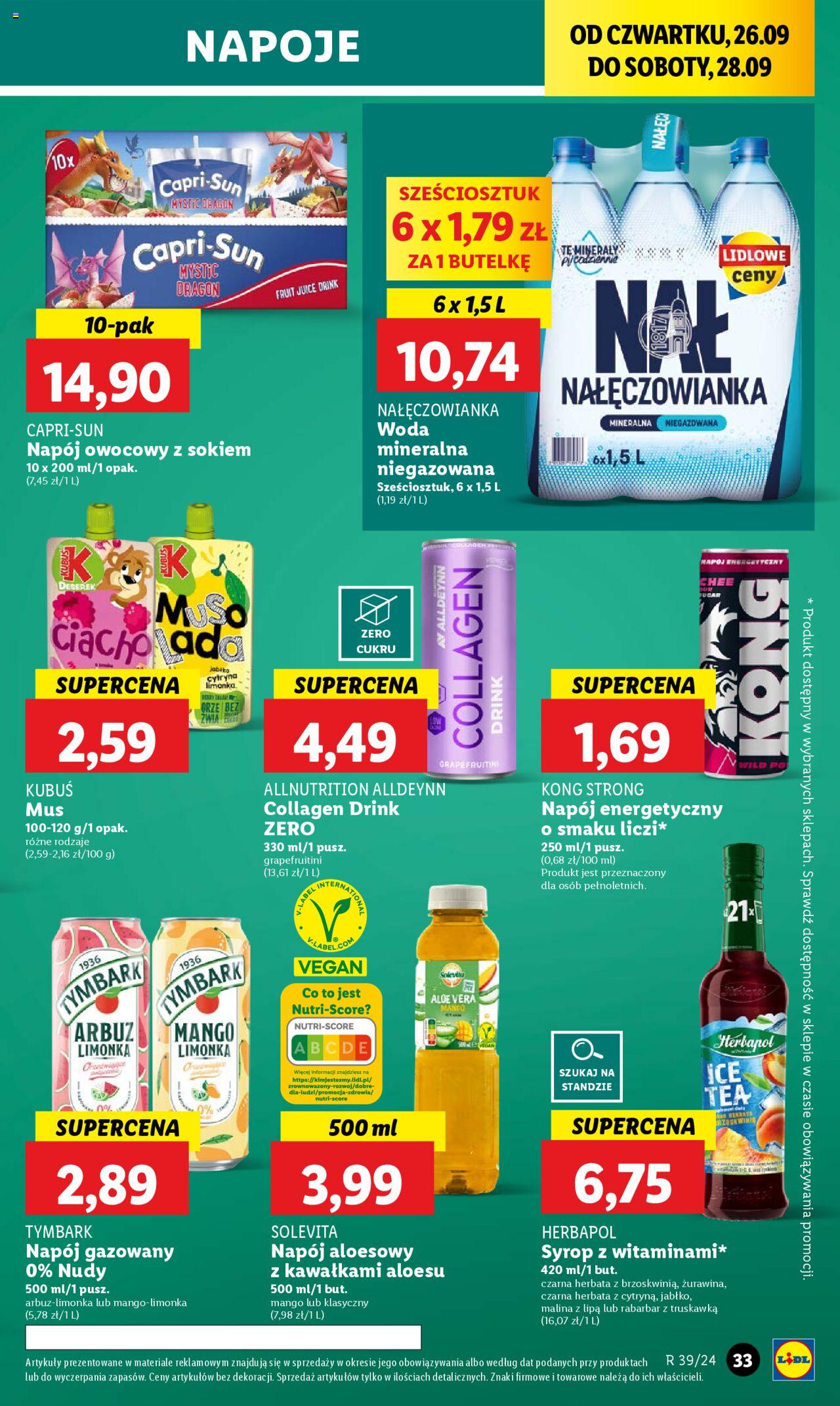 LIDL gazetka ważna od 26.09.2024 do 28.09.2024 strona 38