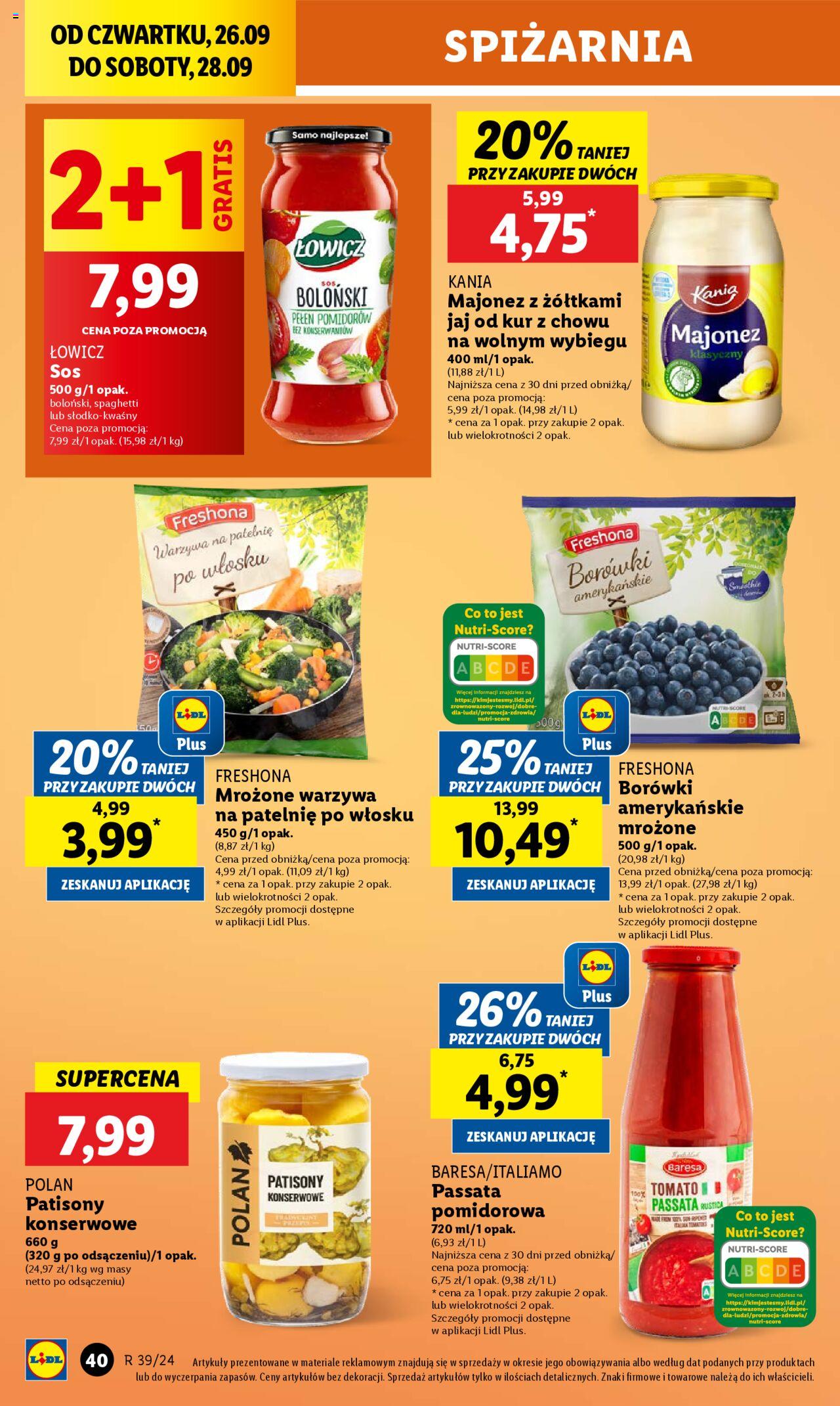 LIDL gazetka ważna od 26.09.2024 do 28.09.2024 strona 45