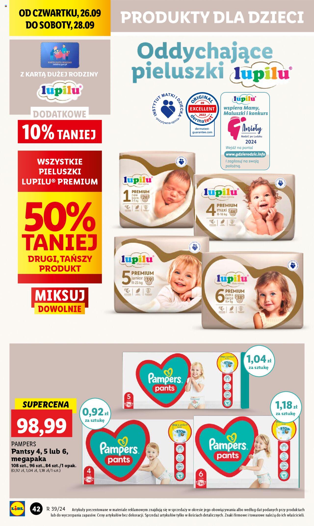 LIDL gazetka ważna od 26.09.2024 do 28.09.2024 strona 47
