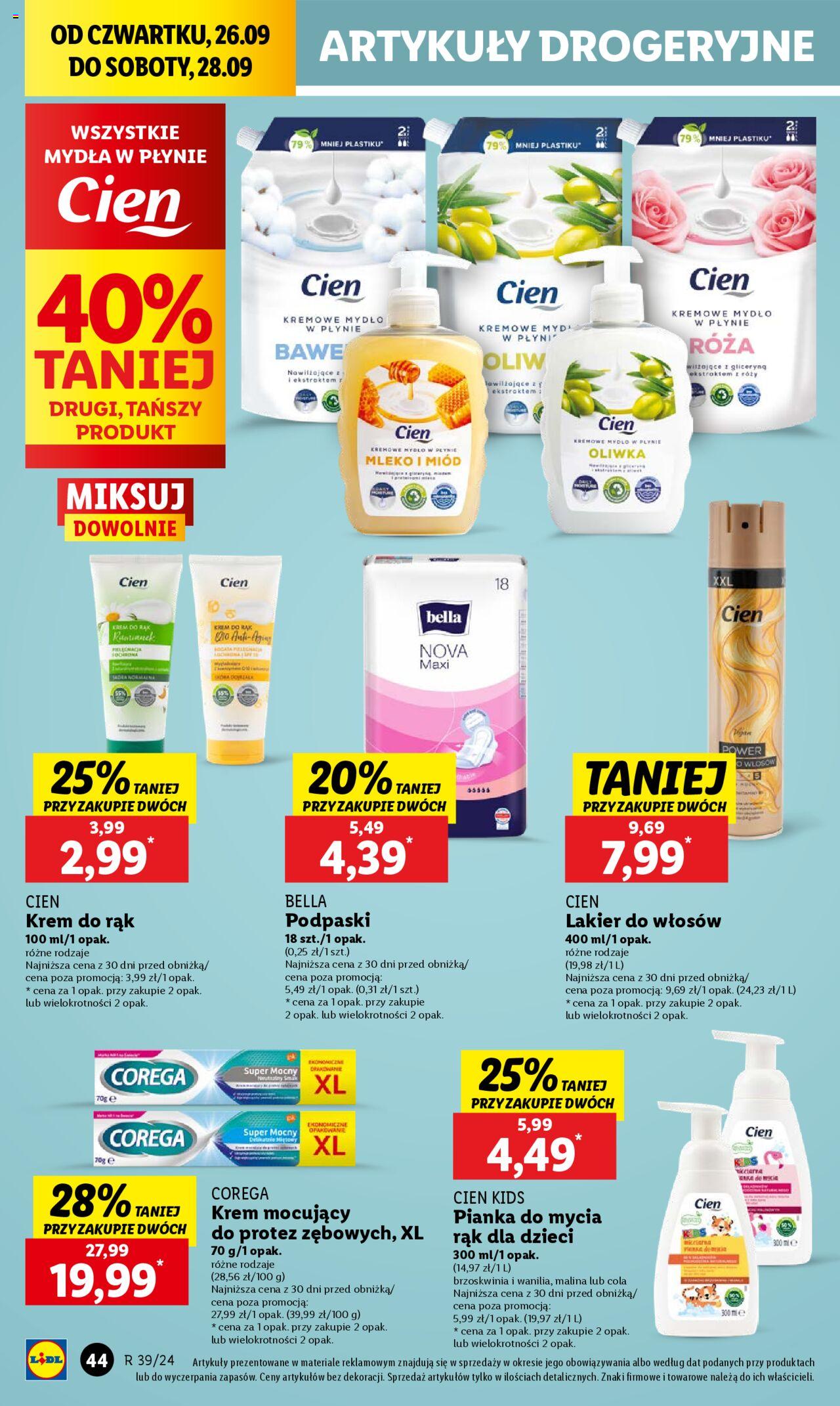 LIDL gazetka ważna od 26.09.2024 do 28.09.2024 strona 49