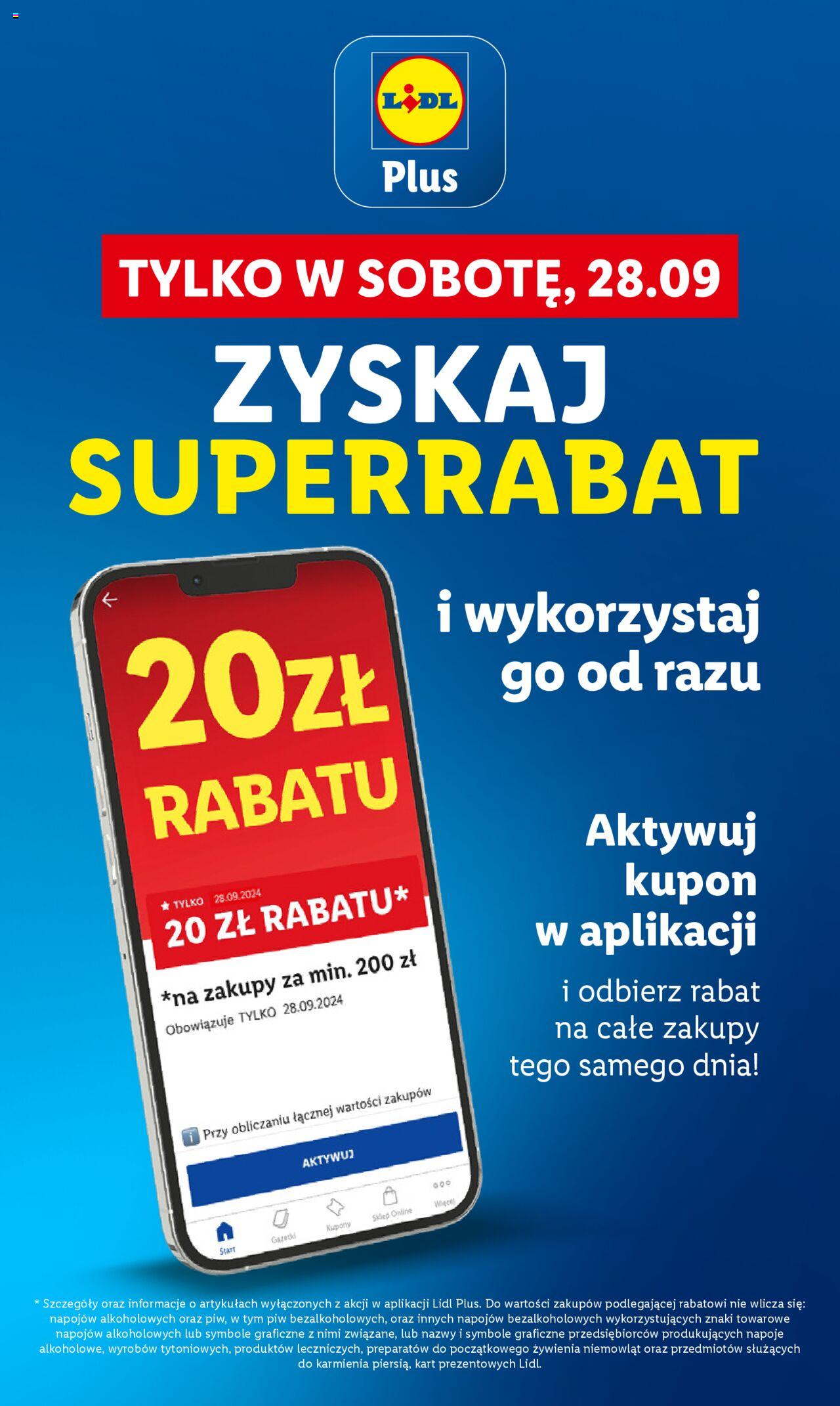 LIDL gazetka ważna od 26.09.2024 do 28.09.2024 strona 7