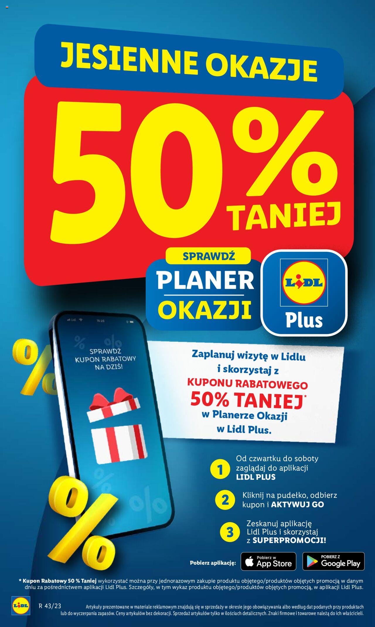 LIDL gazetka ważna od 26.10.2023 do 28.10.2023 strona 20