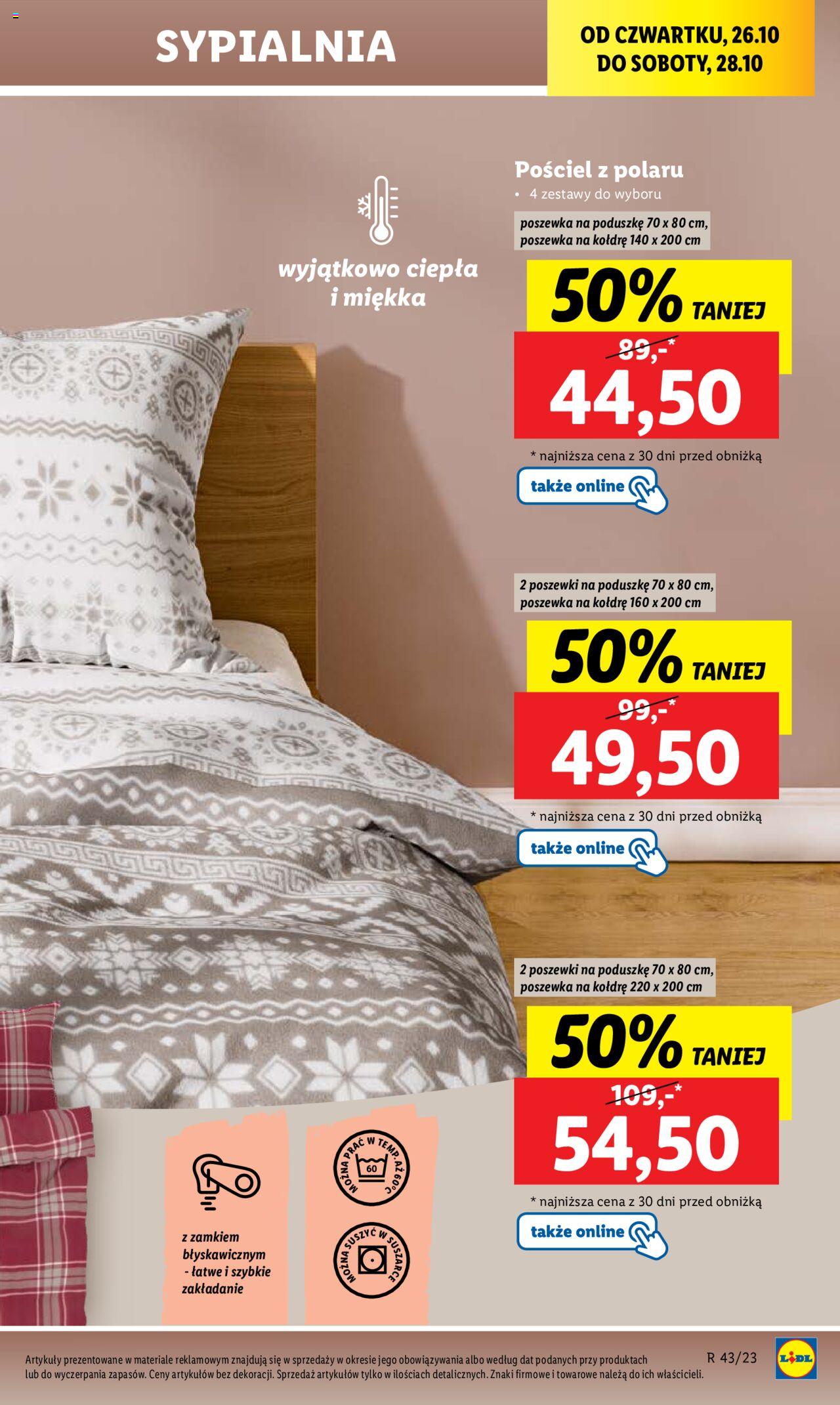LIDL gazetka ważna od 26.10.2023 do 28.10.2023 strona 23