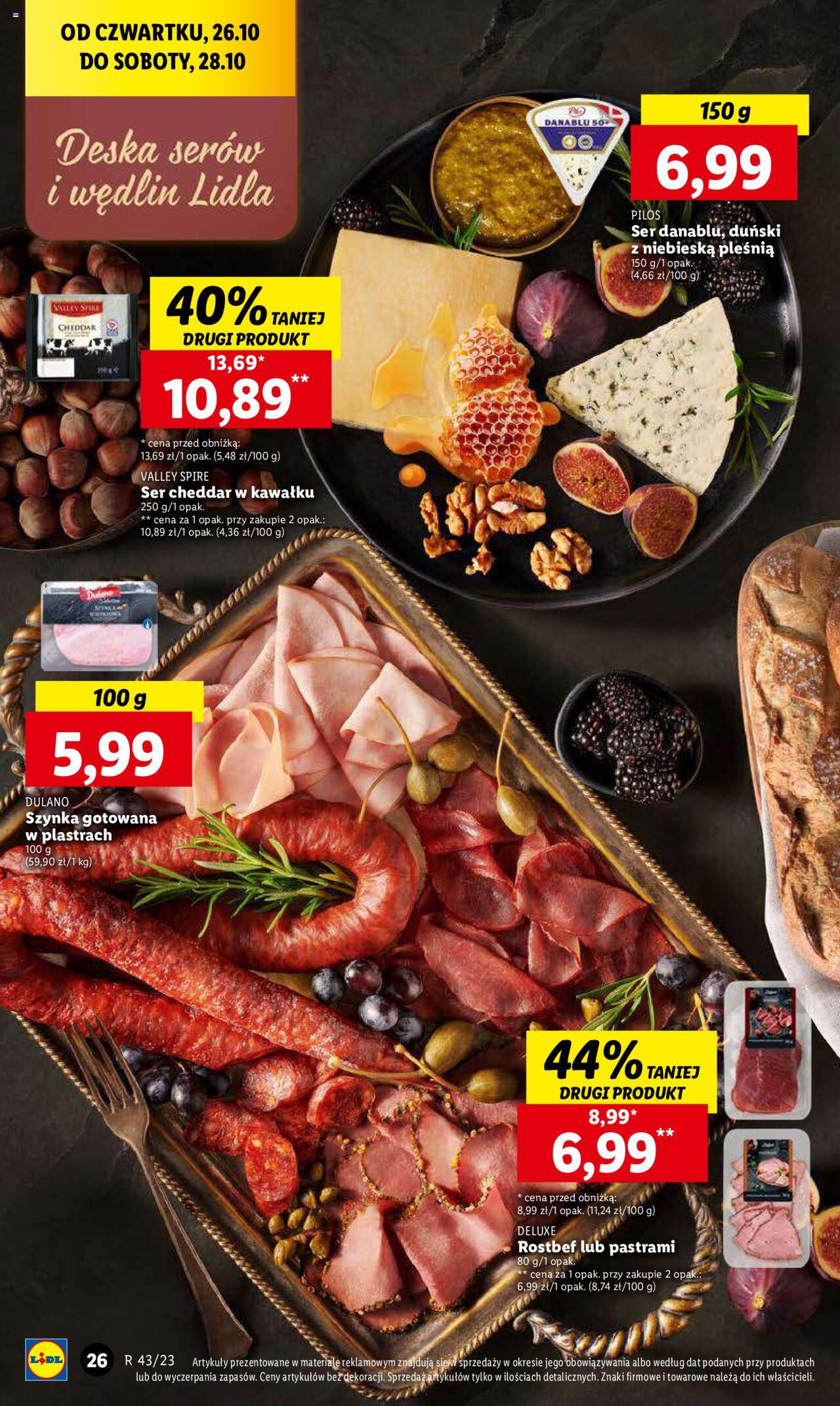 LIDL gazetka ważna od 26.10.2023 do 28.10.2023 strona 40