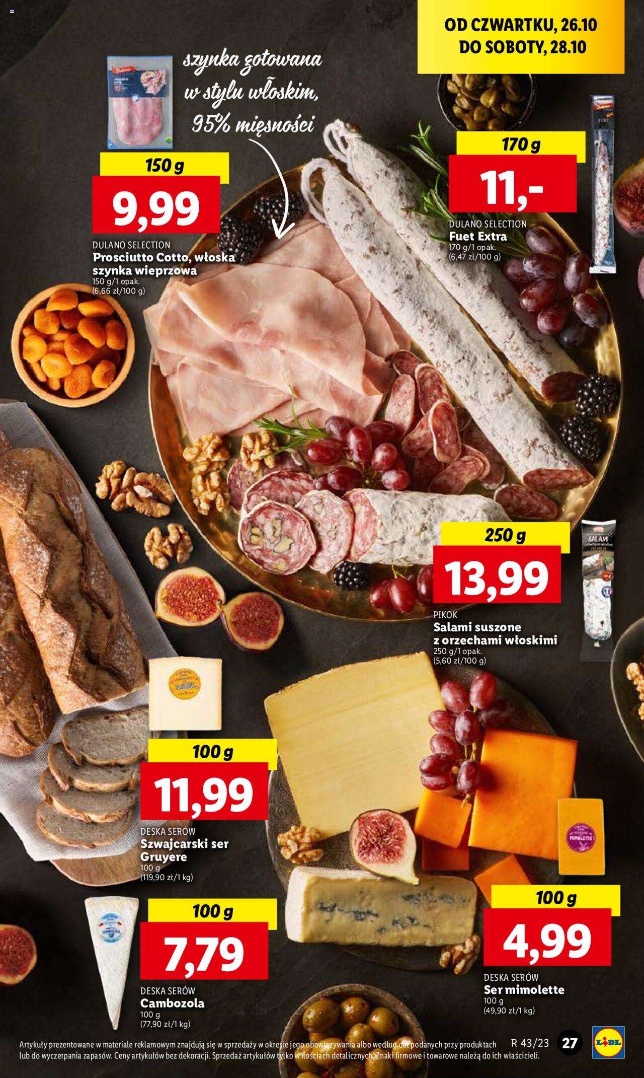 LIDL gazetka ważna od 26.10.2023 do 28.10.2023 strona 41