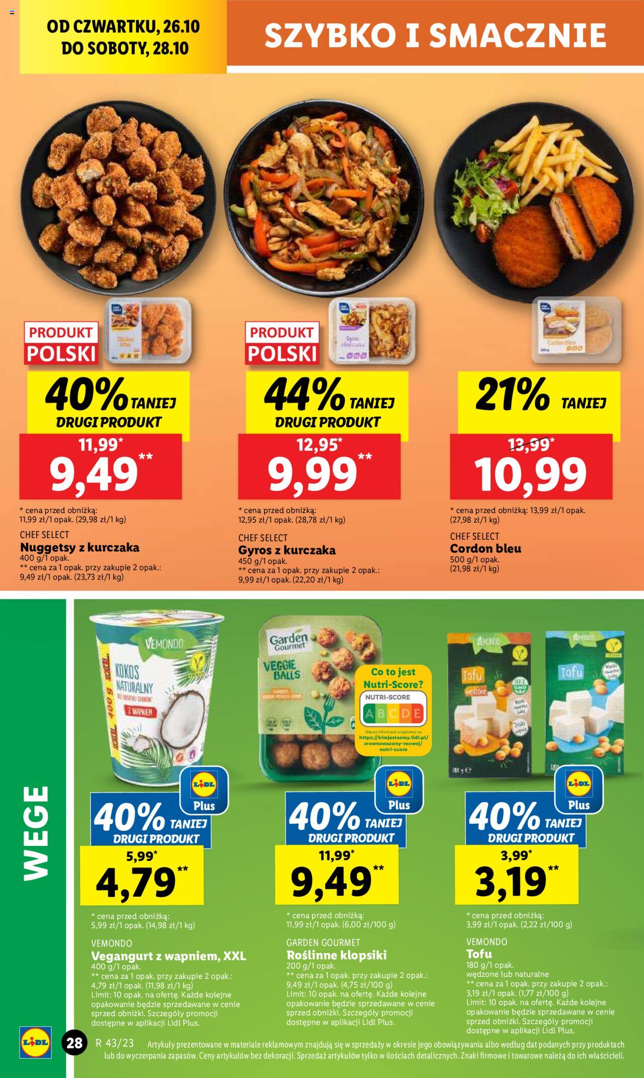 LIDL gazetka ważna od 26.10.2023 do 28.10.2023 strona 42