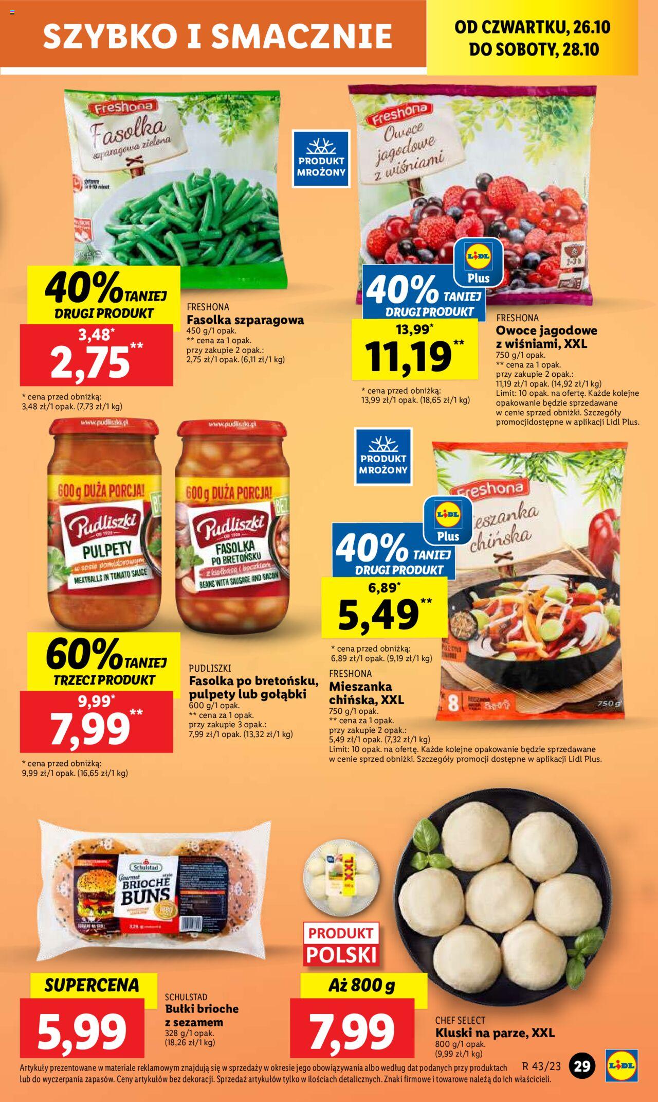 LIDL gazetka ważna od 26.10.2023 do 28.10.2023 strona 43