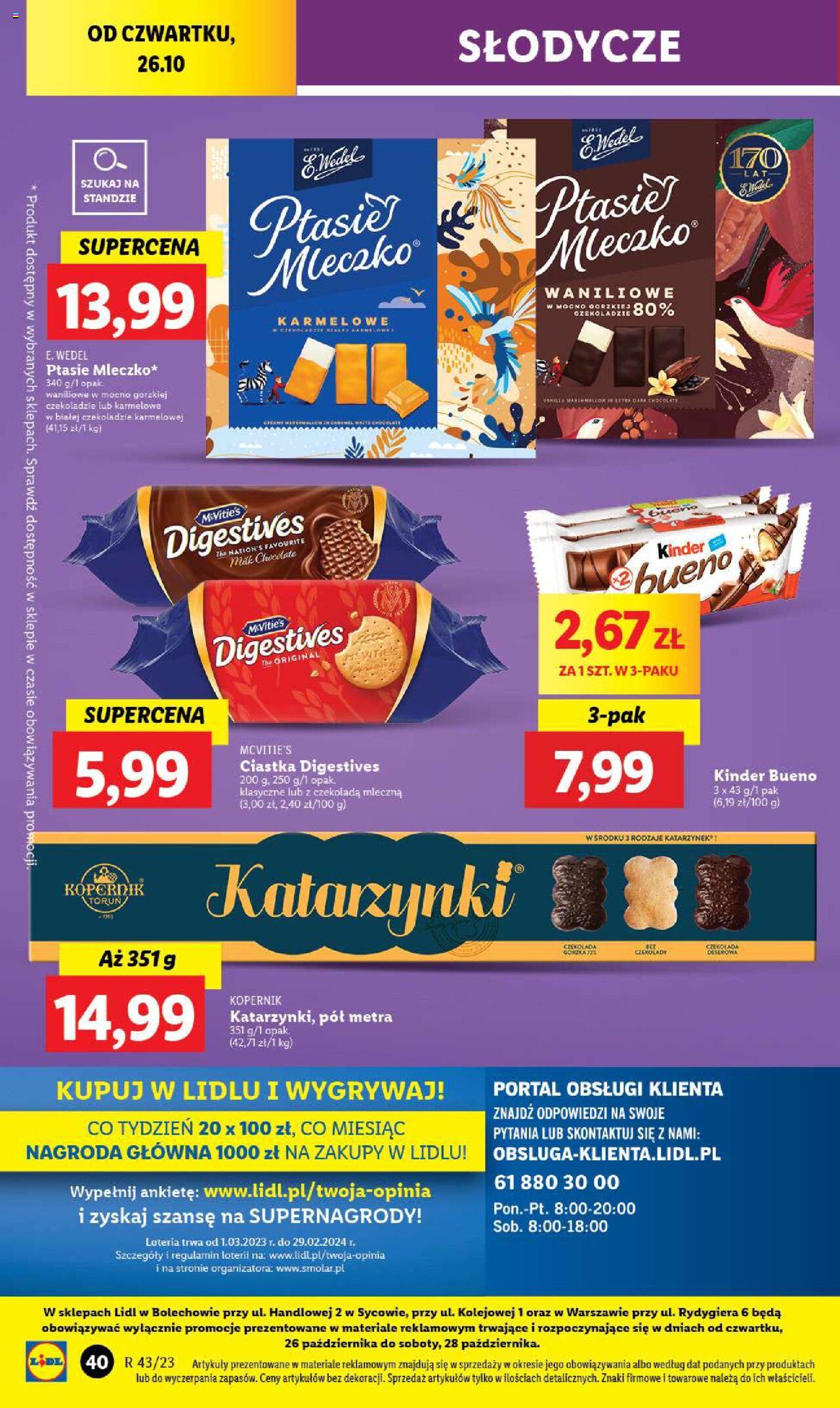 LIDL gazetka ważna od 26.10.2023 do 28.10.2023 strona 54