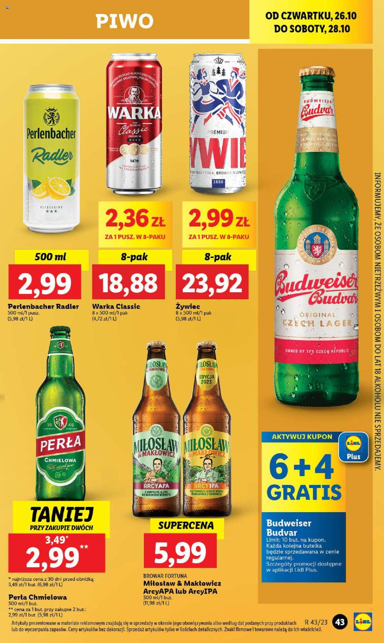 LIDL gazetka ważna od 26.10.2023 do 28.10.2023 strona 57