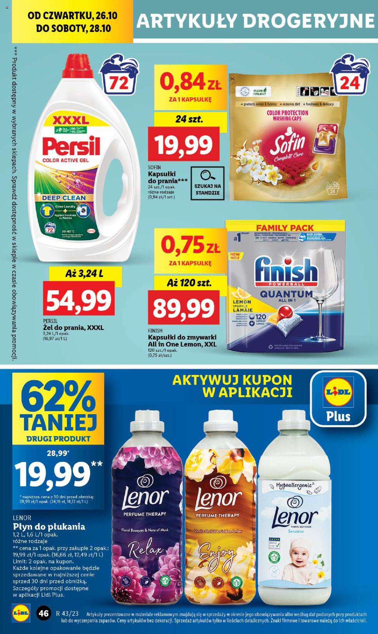 LIDL gazetka ważna od 26.10.2023 do 28.10.2023 strona 60