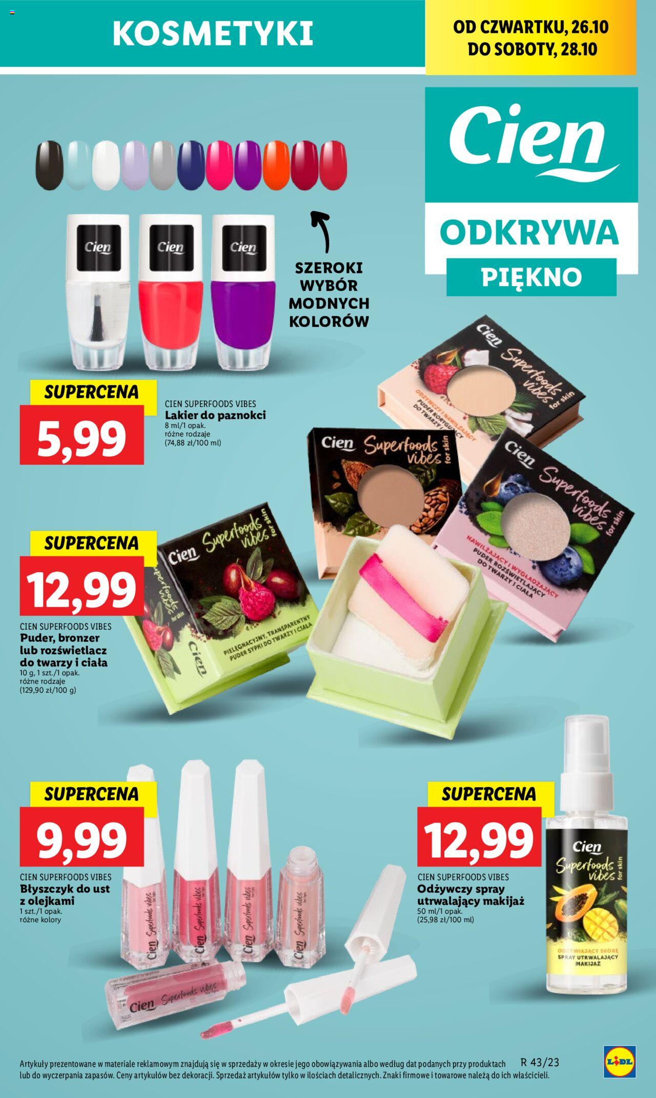 LIDL gazetka ważna od 26.10.2023 do 28.10.2023 strona 63