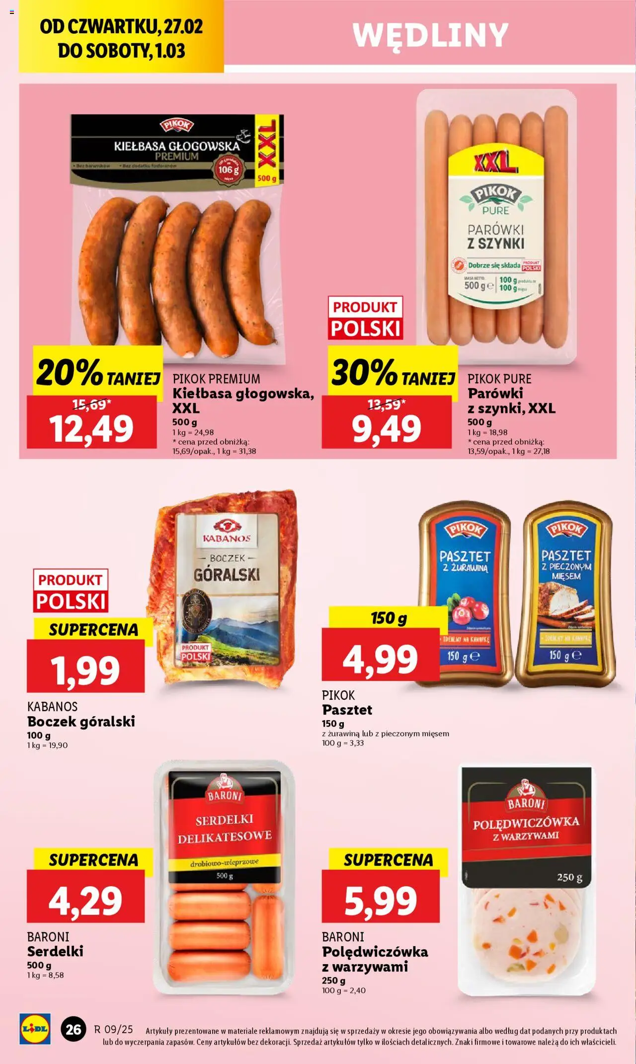 LIDL gazetka ważna od 27.02.2025 do 01.03.2025 strona 30