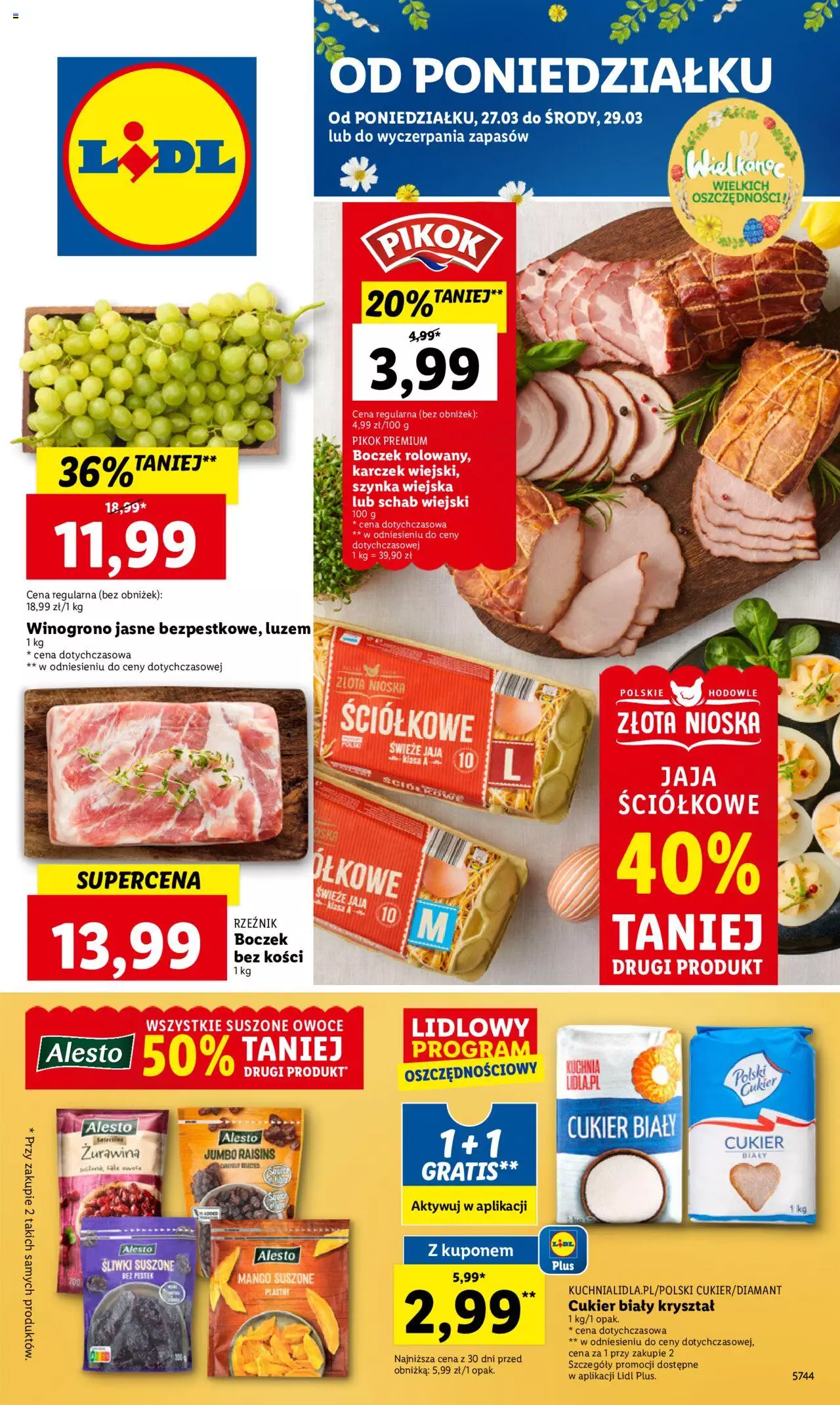 LIDL gazetka ważna od 27.03.2023 do 29.03.2023 strona 1