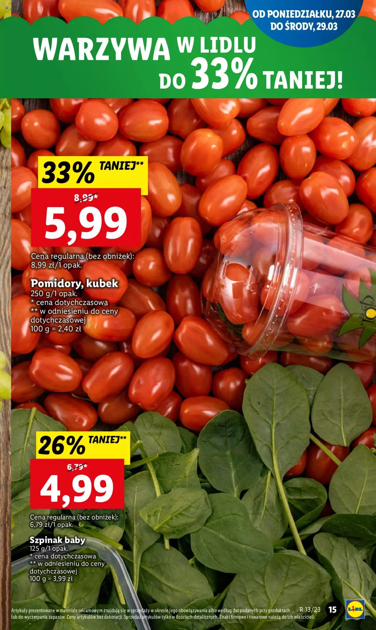 LIDL gazetka ważna od 27.03.2023 do 29.03.2023 strona 15