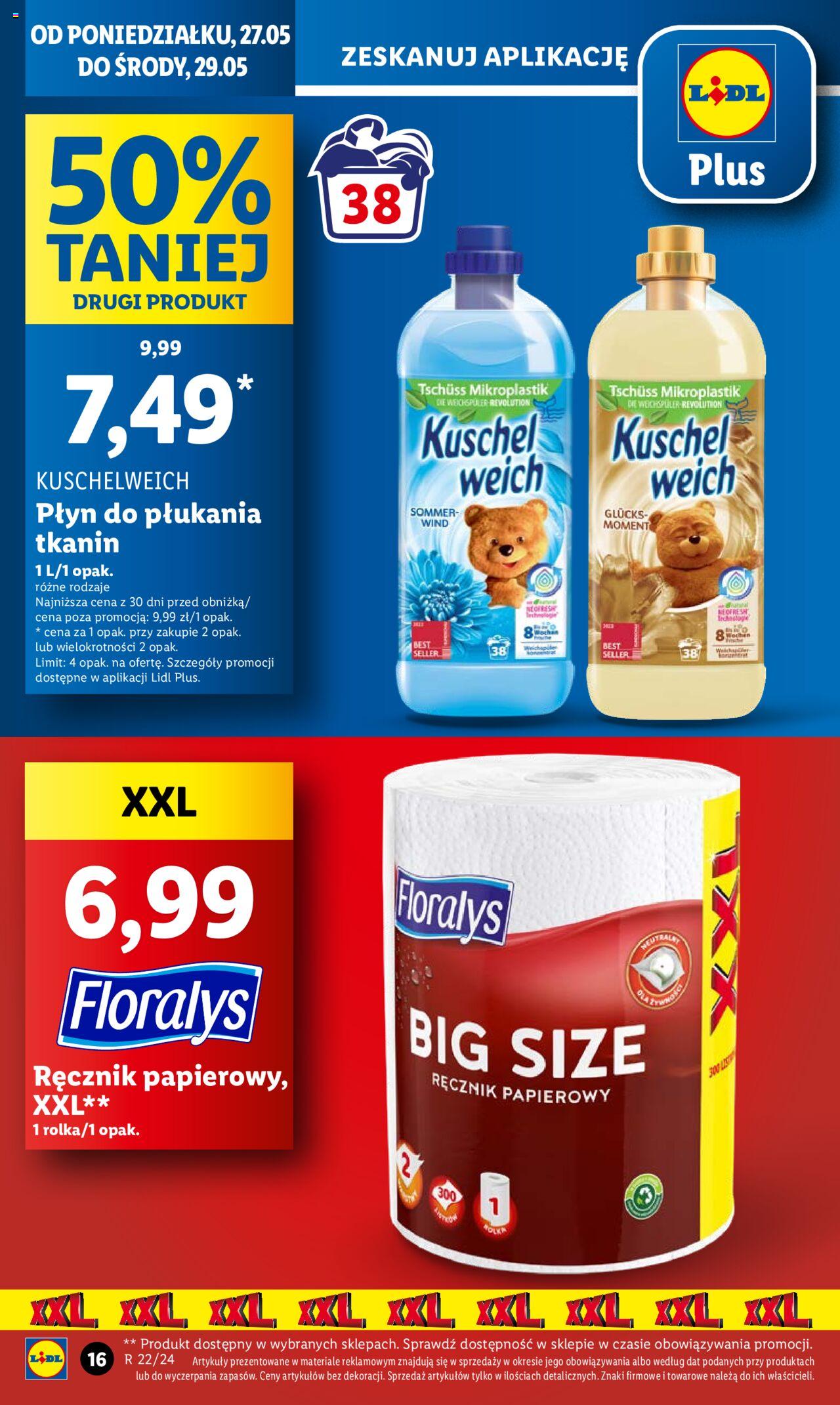LIDL gazetka ważna od 27.05.2024 do 29.05.2024 strona 16