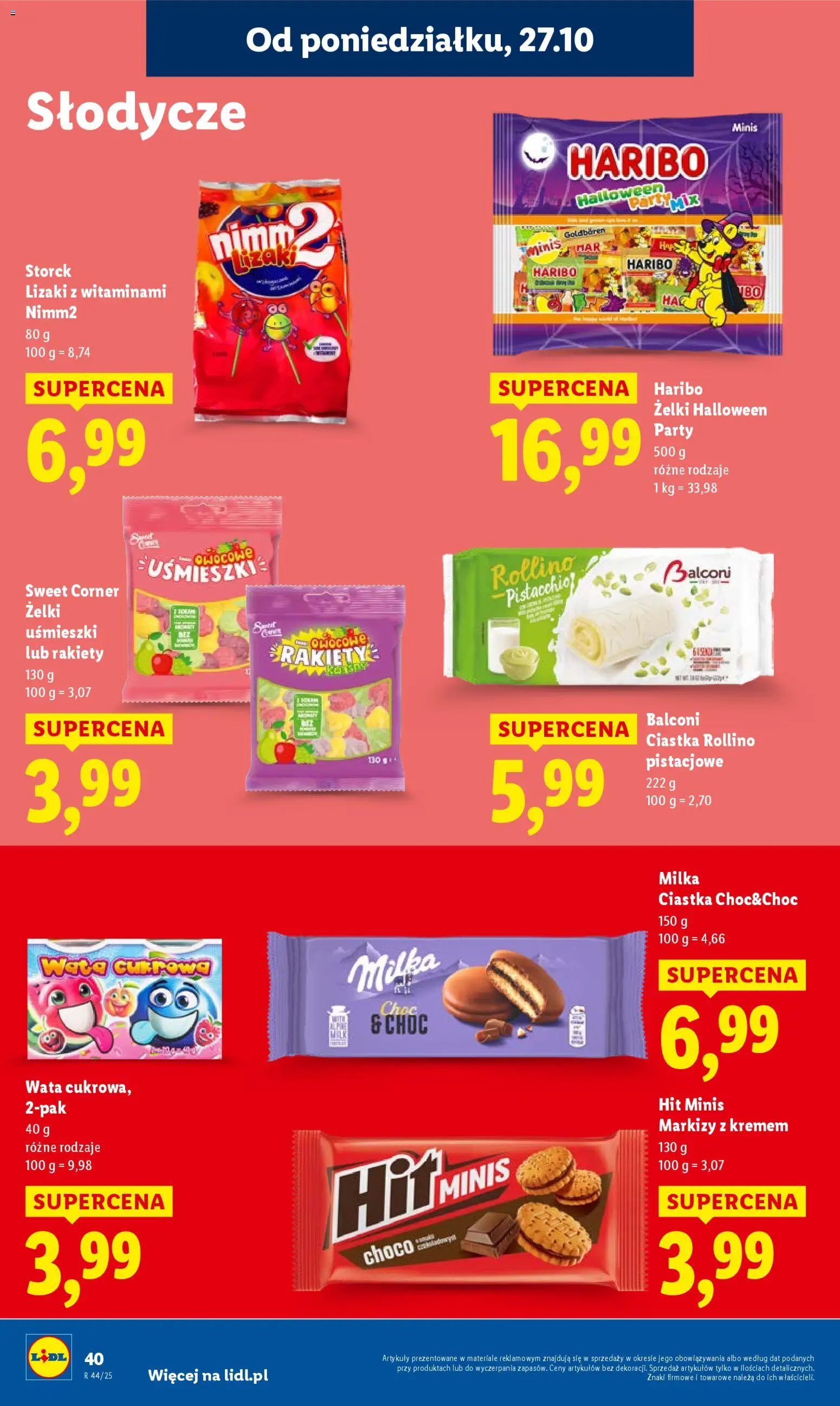 LIDL gazetka ważna od  27.10.2025 do 29.10.2025 strona 44