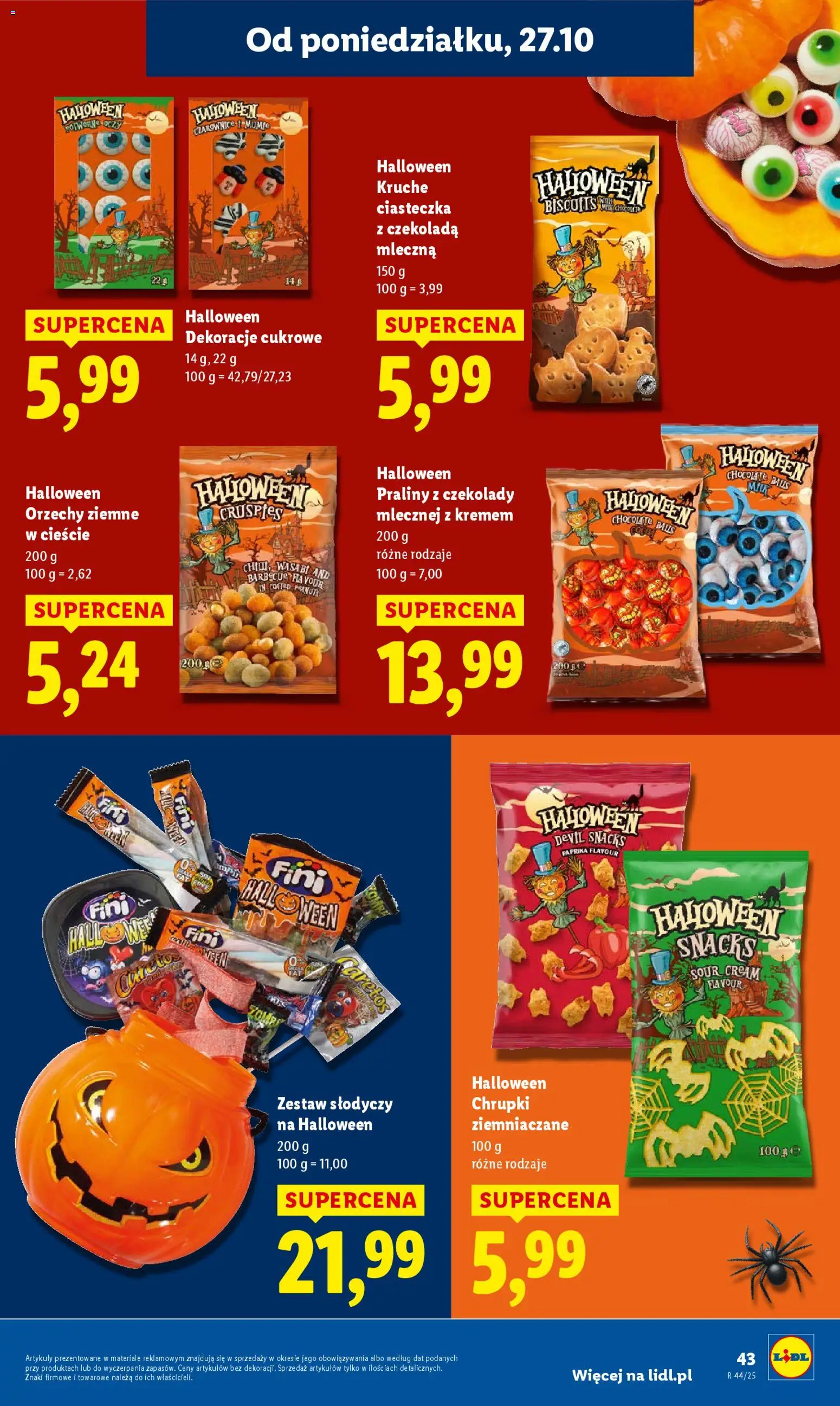 LIDL gazetka ważna od  27.10.2025 do 29.10.2025 strona 47