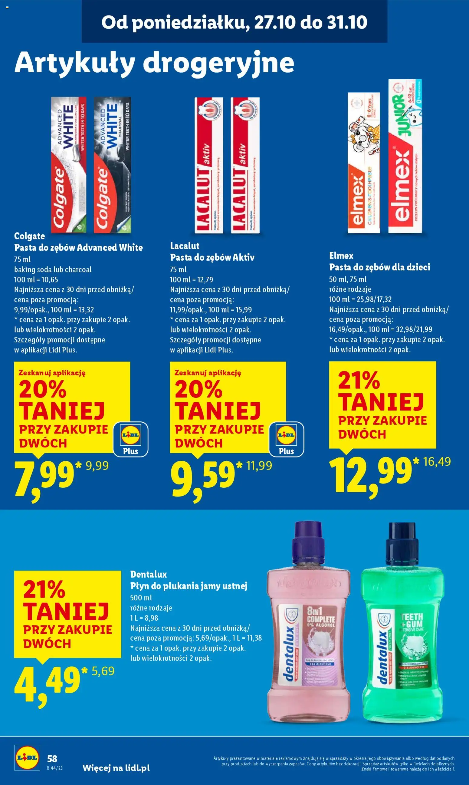 LIDL gazetka ważna od  27.10.2025 do 29.10.2025 strona 62