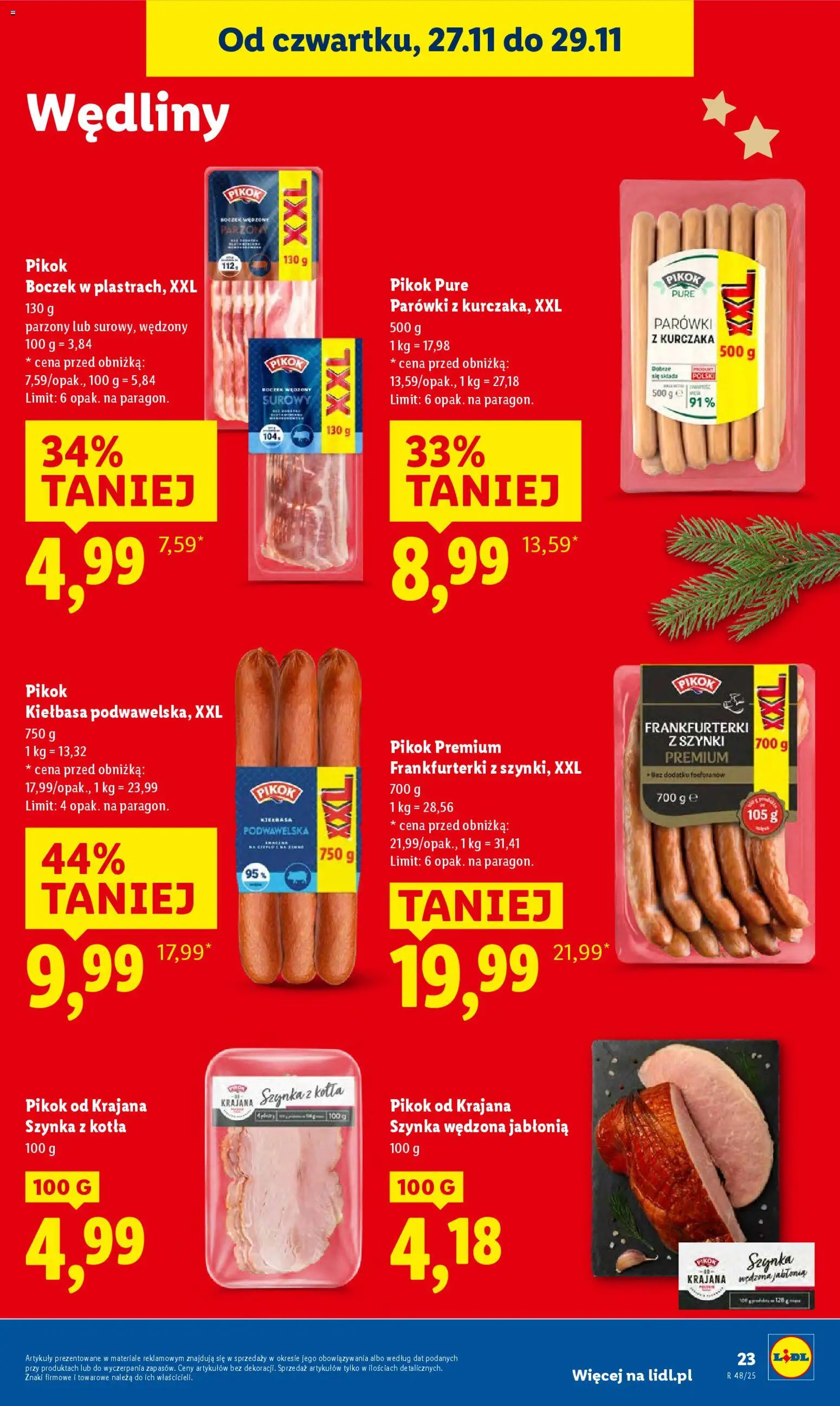 LIDL gazetka ważna od 27.11.2025 do  29.11.2025 strona 23