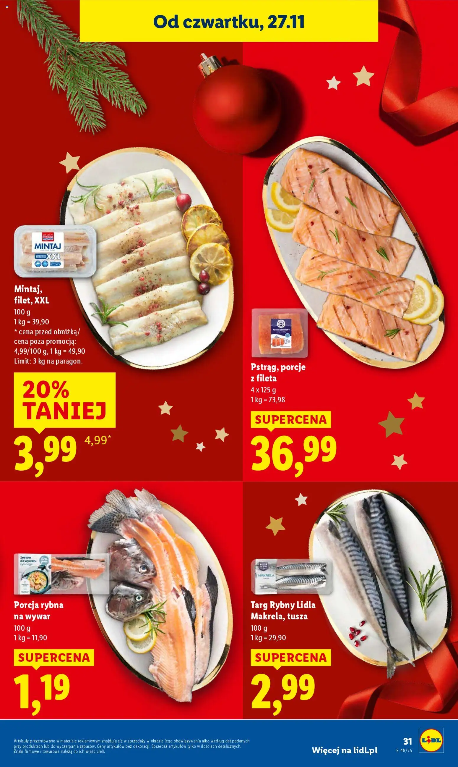 LIDL gazetka ważna od 27.11.2025 do  29.11.2025 strona 31