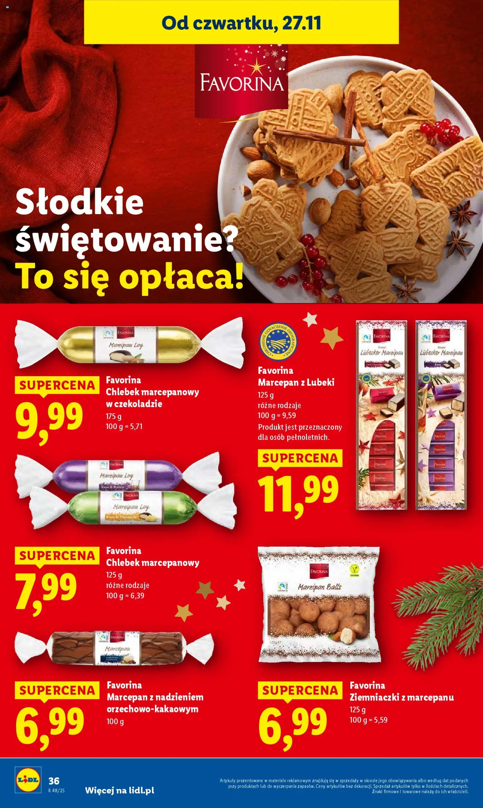 LIDL gazetka ważna od 27.11.2025 do  29.11.2025 strona 36