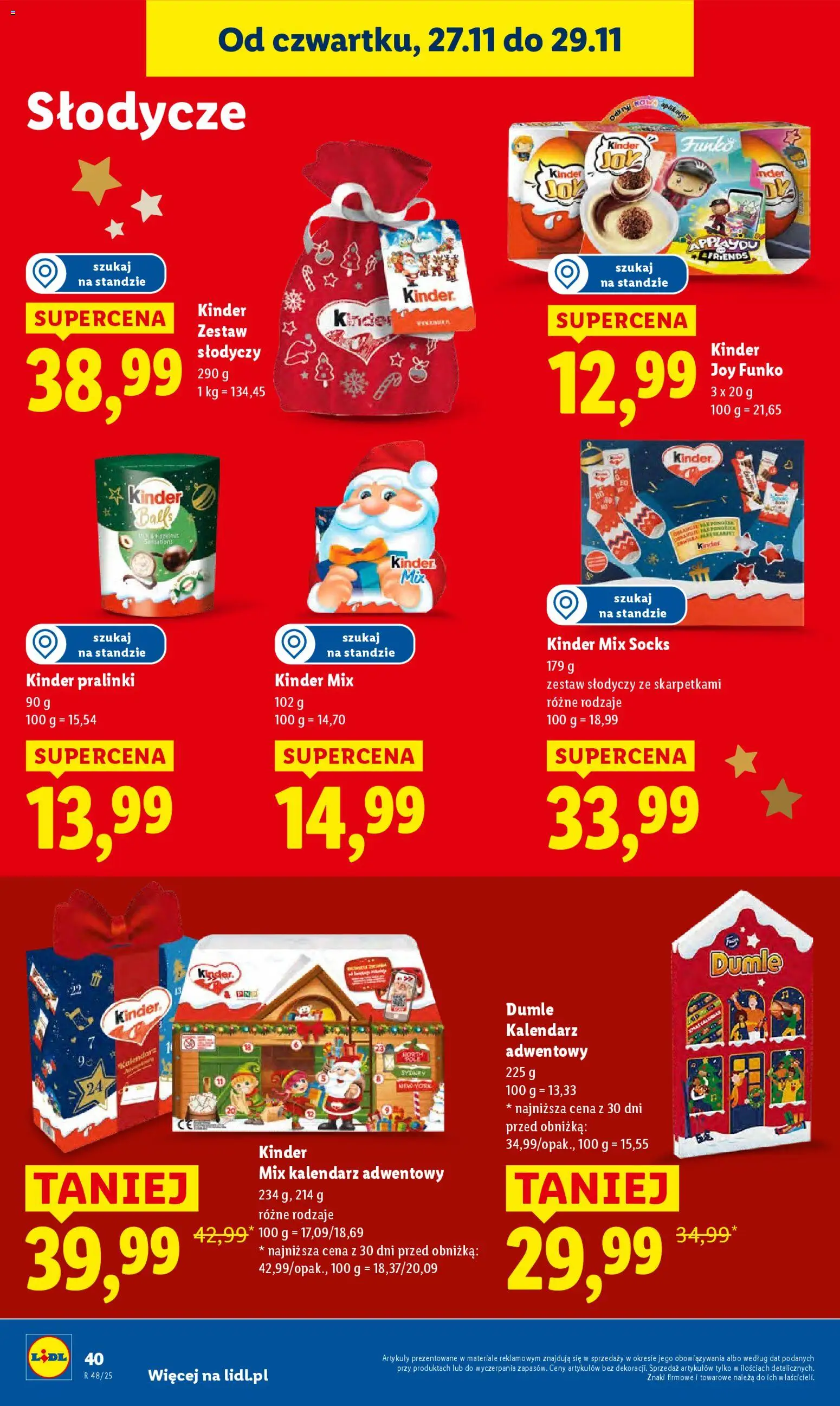 LIDL gazetka ważna od 27.11.2025 do  29.11.2025 strona 40