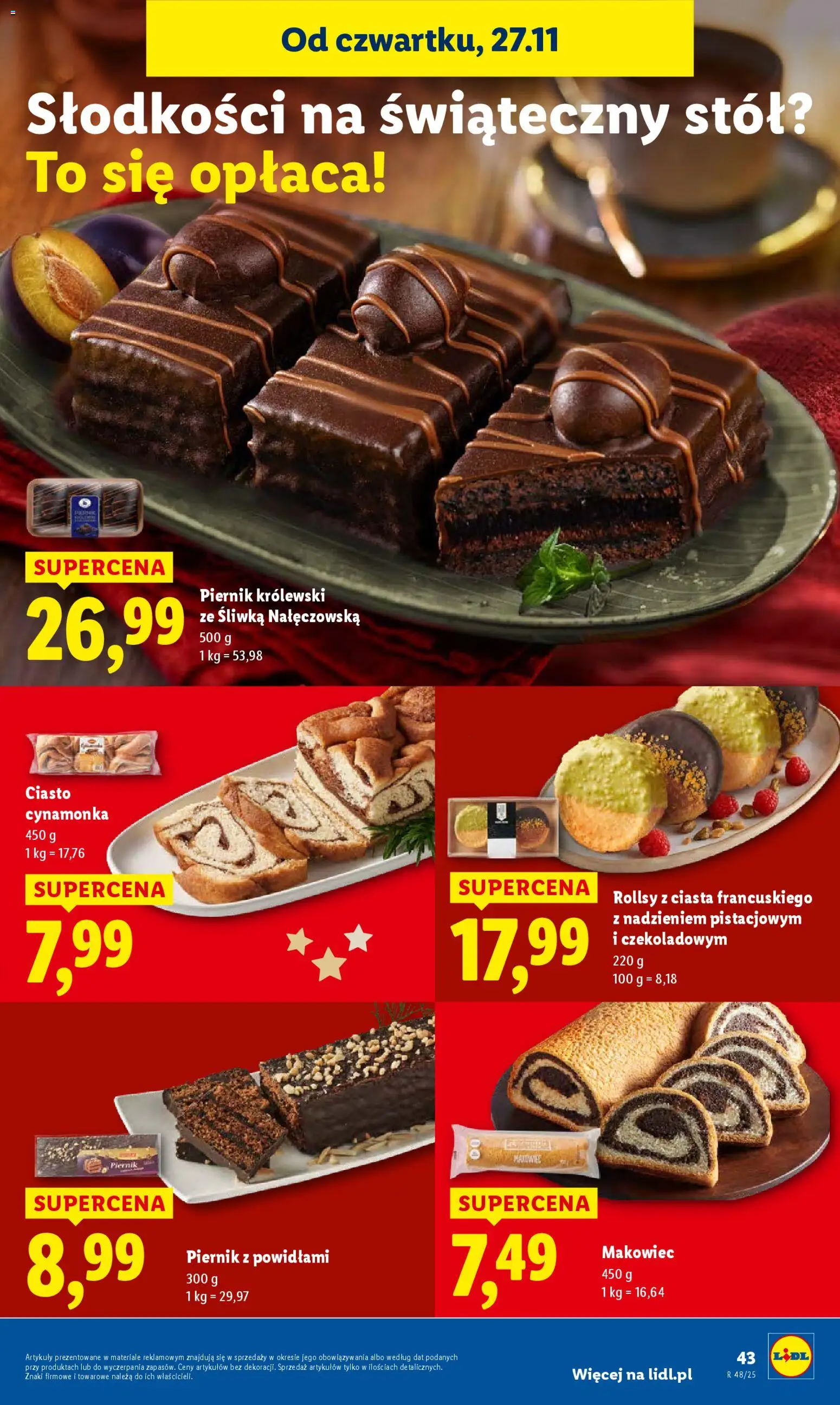 LIDL gazetka ważna od 27.11.2025 do  29.11.2025 strona 43