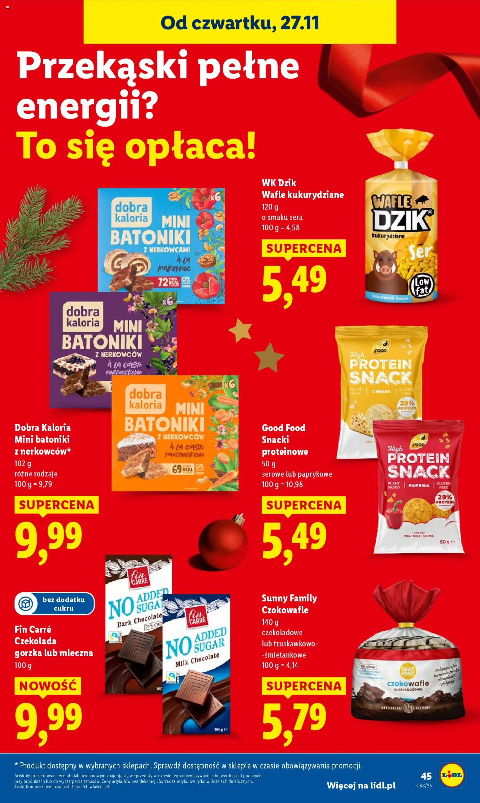 LIDL gazetka ważna od 27.11.2025 do  29.11.2025 strona 45